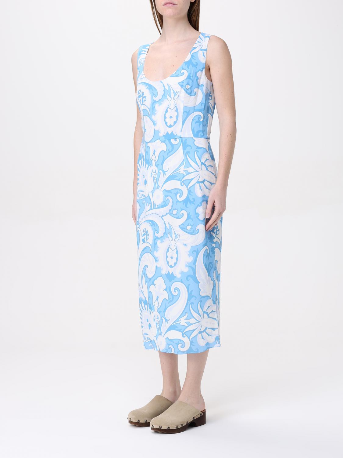 ETRO DRESS: Dress woman Etro, Sky Blue - Img 3