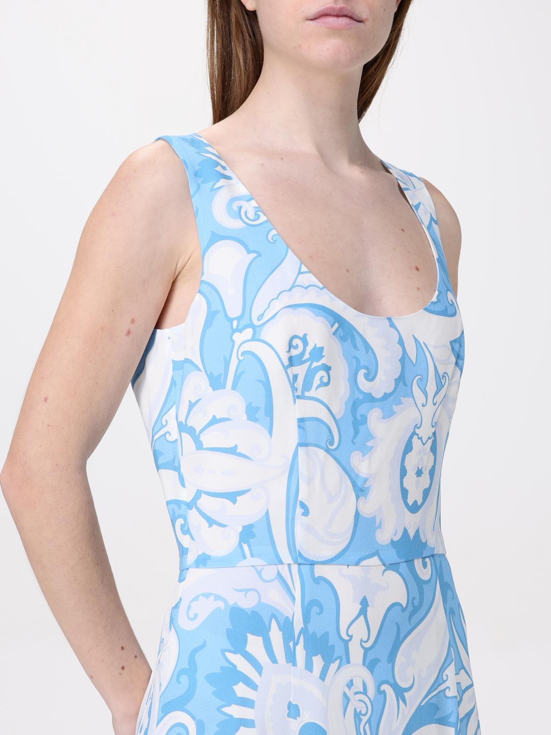 ETRO DRESS: Dress woman Etro, Sky Blue - Img 4