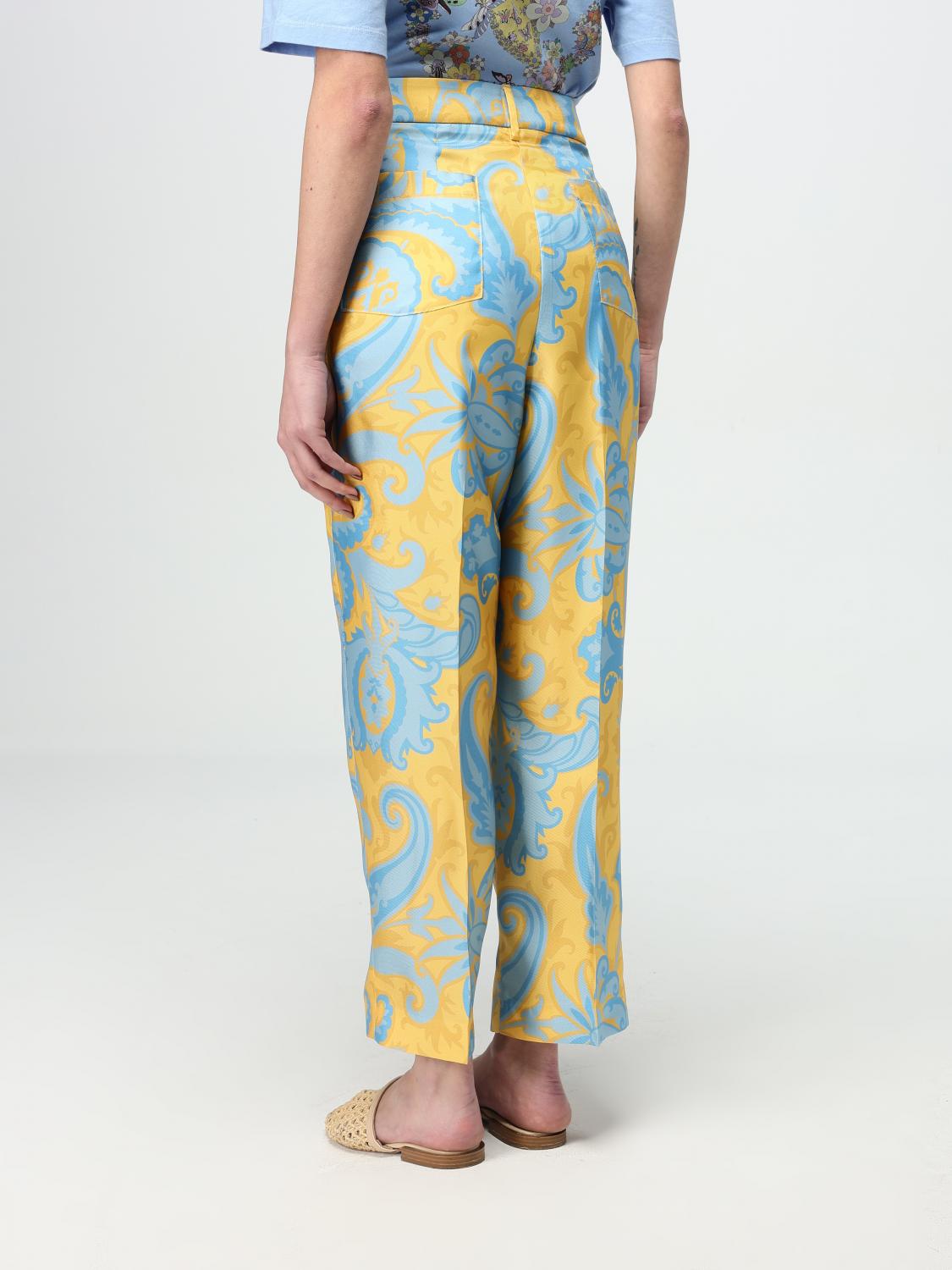 ETRO PANTALON: Pantalon femme Etro, Or - Img 3