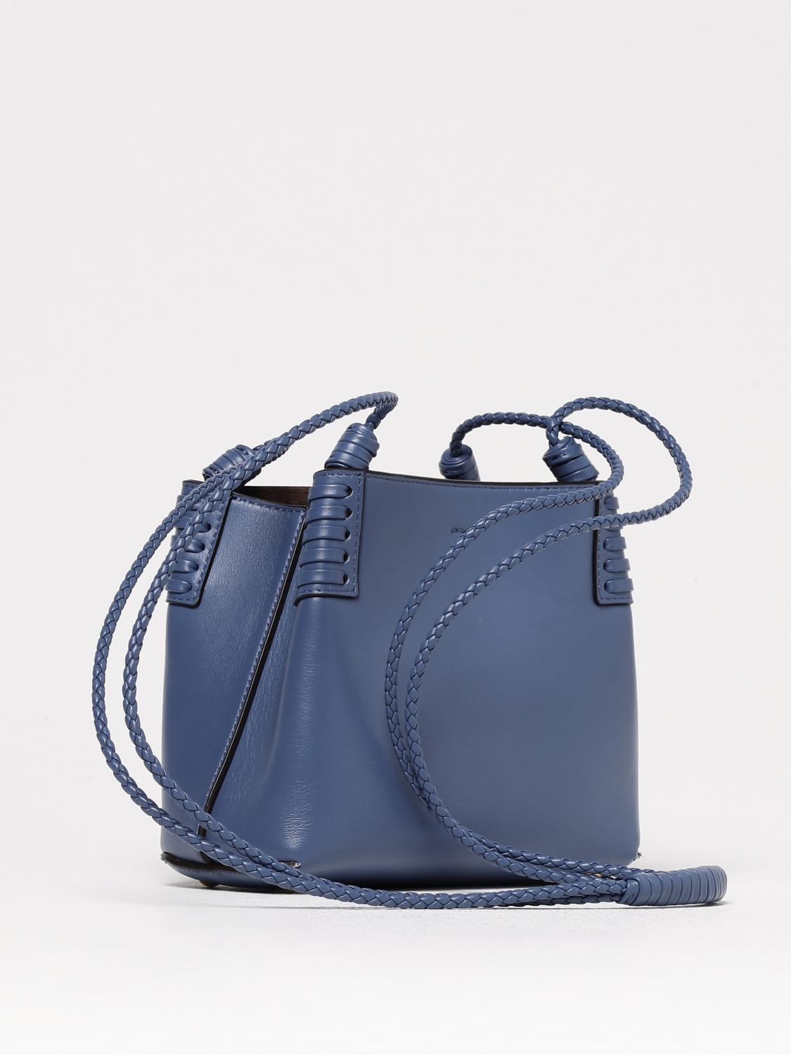 ETRO BORSA MINI: Borsa Libra Etro in pelle , Azzurro - Img 3