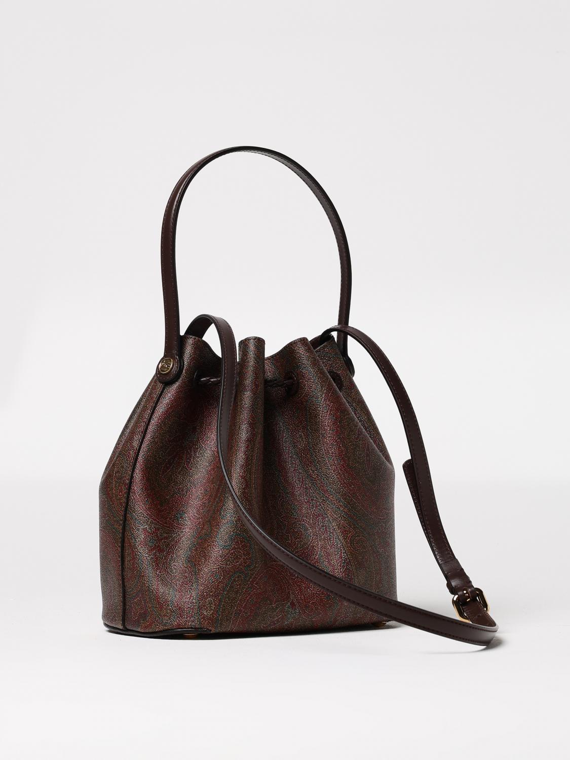 ETRO BOLSO DE MANO: Bolso de hombro mujer Etro, Marrón - Img 3