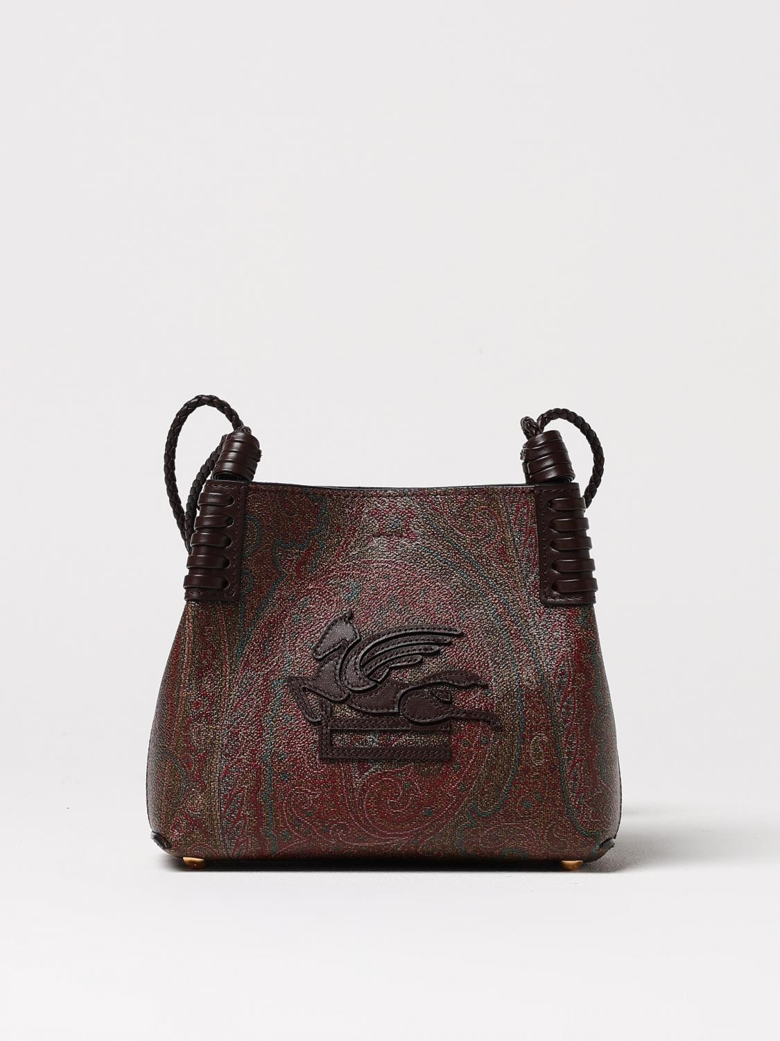 ETRO CROSSBODY BAGS: Shoulder bag woman Etro, Brown - Img 1