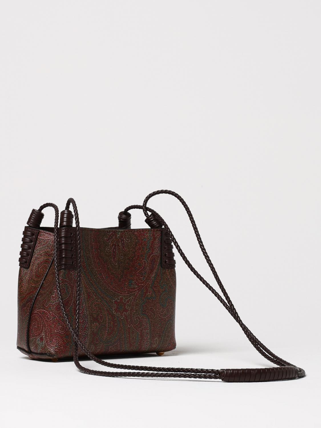 ETRO CROSSBODY BAGS: Shoulder bag woman Etro, Brown - Img 3