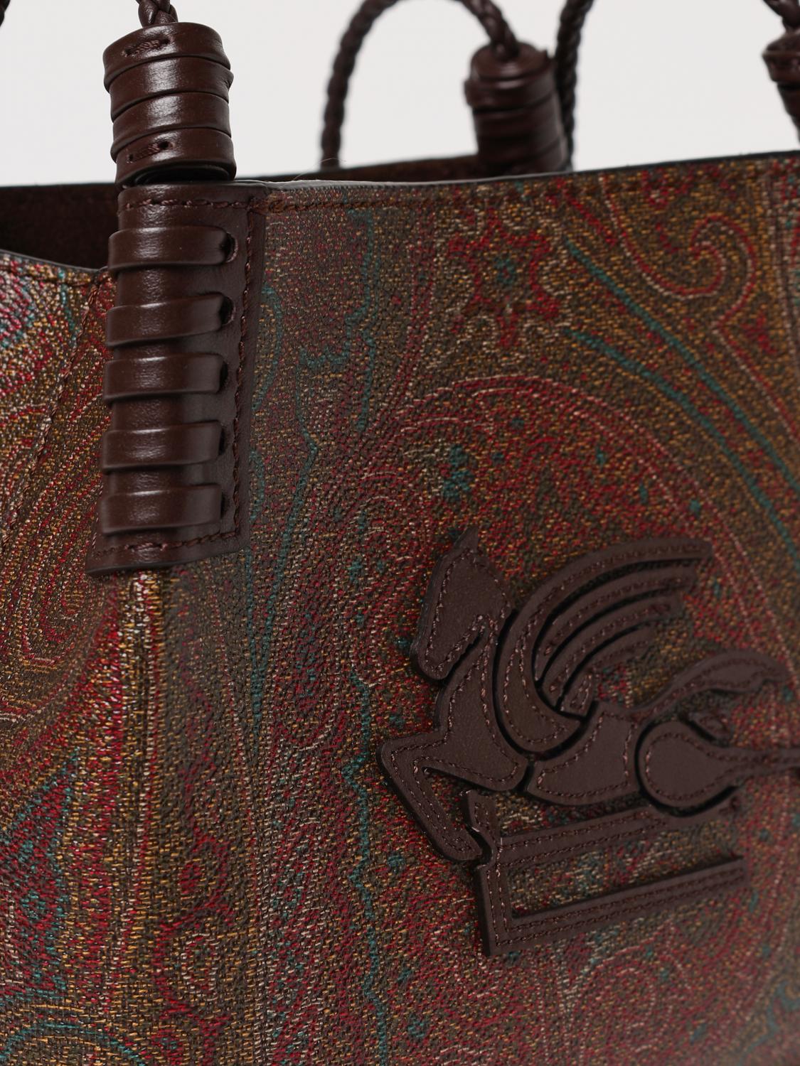 ETRO CROSSBODY BAGS: Shoulder bag woman Etro, Brown - Img 4