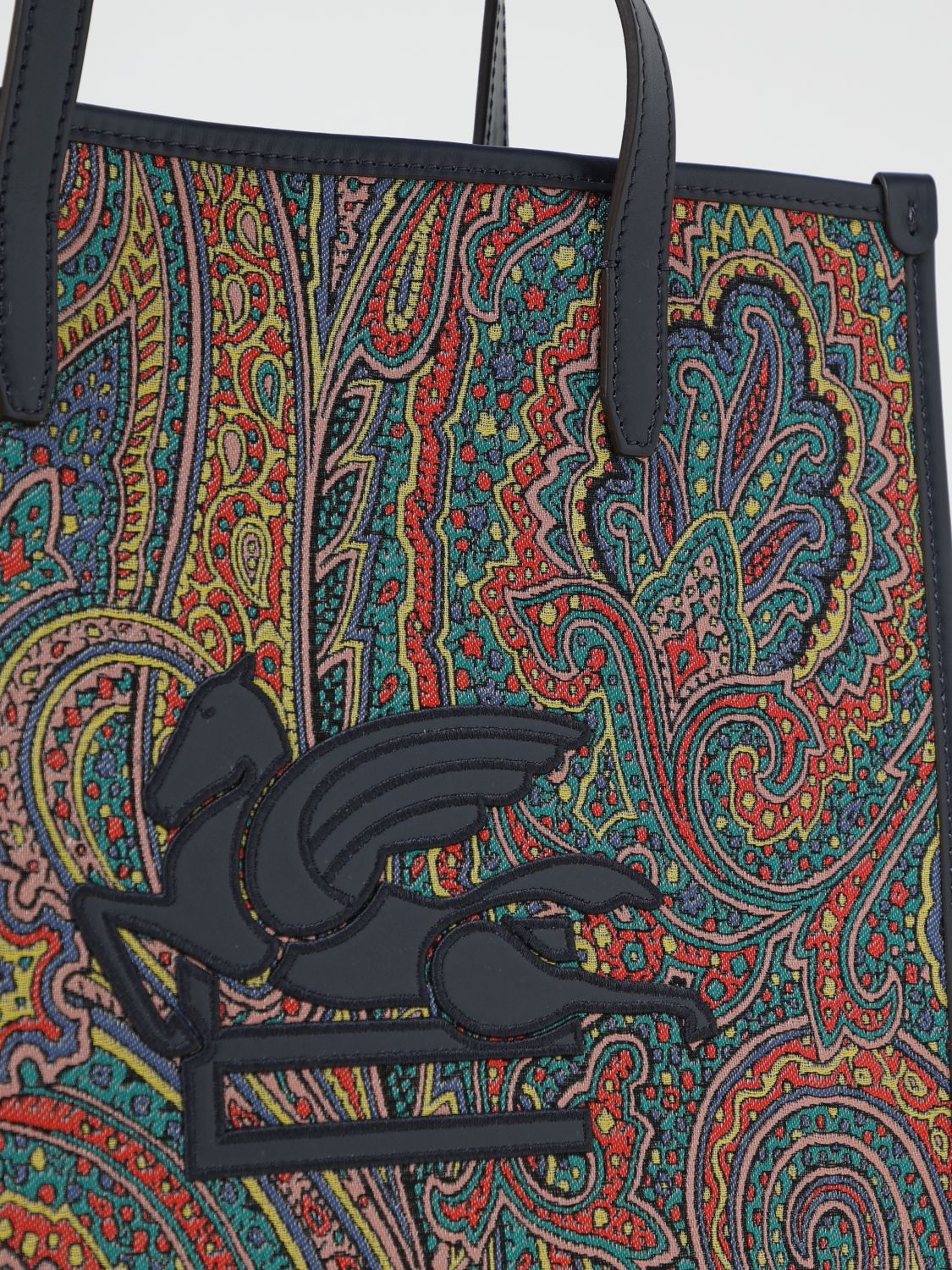 ETRO TOTE BAGS: Shoulder bag woman Etro, Multicolor - Img 3