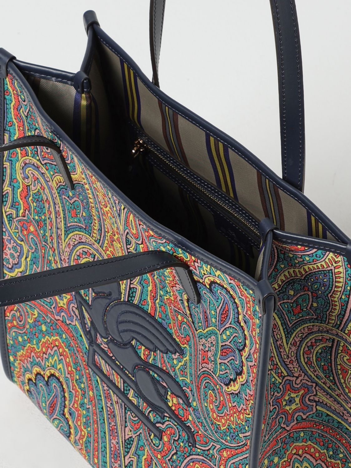 ETRO TOTE BAGS: Shoulder bag woman Etro, Multicolor - Img 4