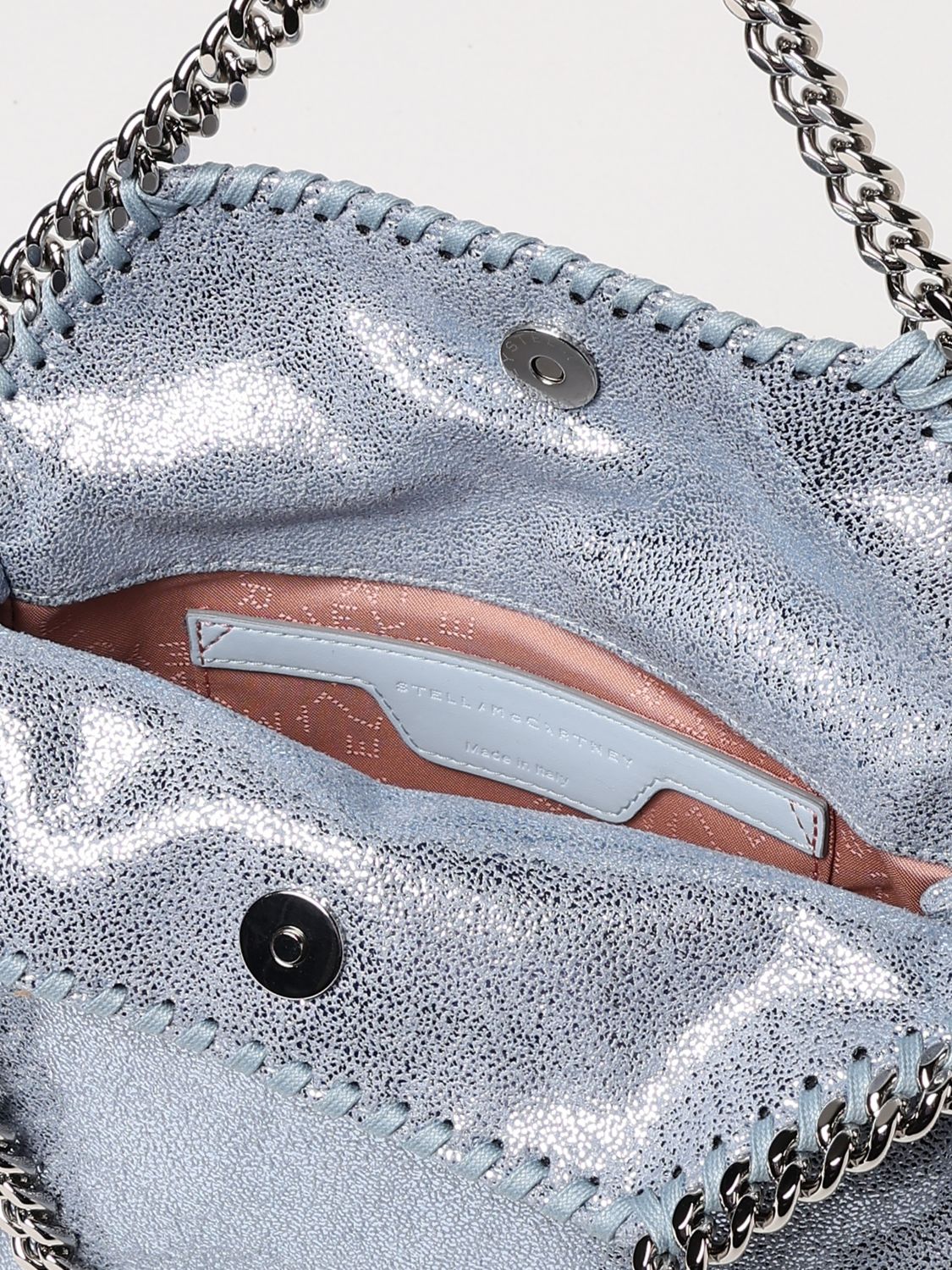 STELLA MCCARTNEY HANDBAG: Shoulder bag woman Stella McCartney, Gnawed Blue - Img 4