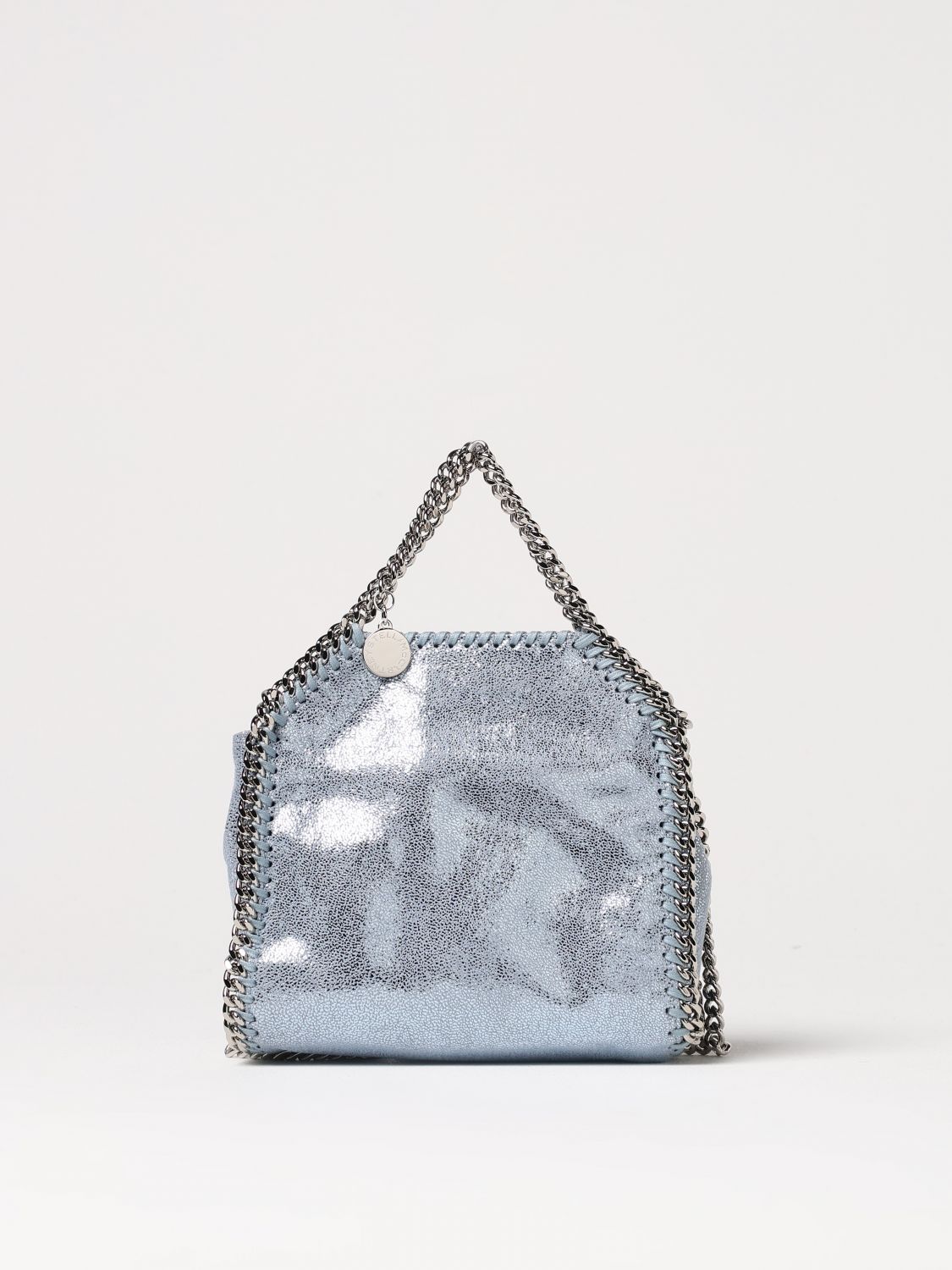 STELLA MCCARTNEY MINI BAG: Shoulder bag woman Stella McCartney, Gnawed Blue - Img 1