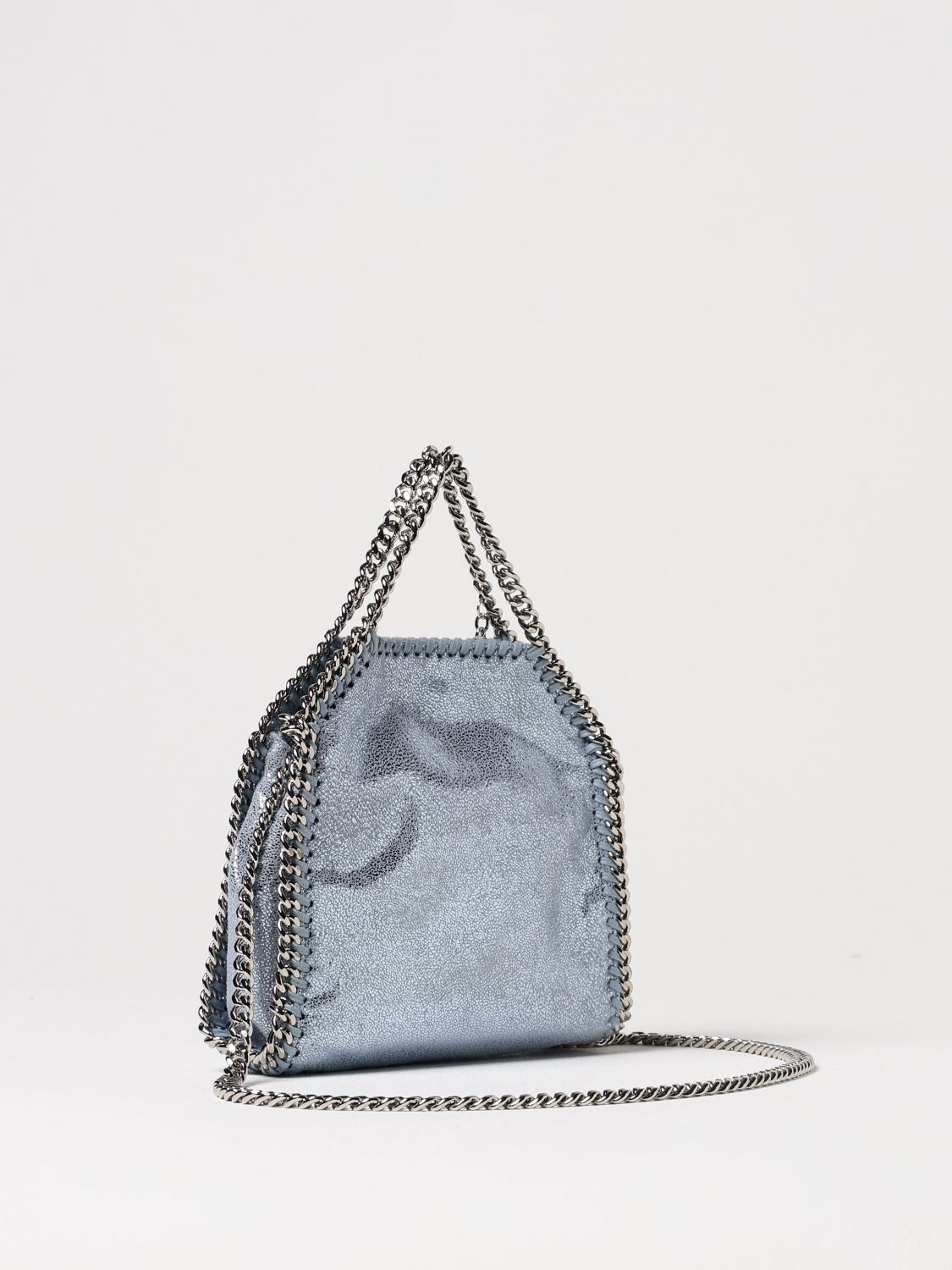 STELLA MCCARTNEY MINI BAG: Shoulder bag woman Stella McCartney, Gnawed Blue - Img 2