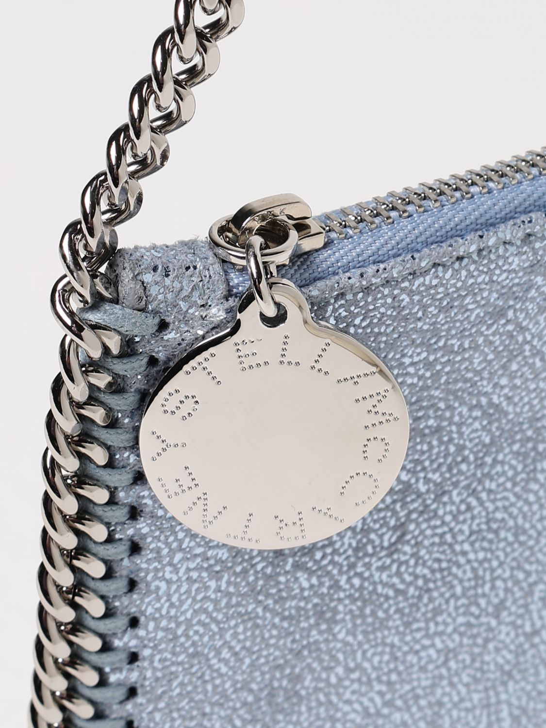 STELLA MCCARTNEY SHOULDER BAG: Shoulder bag woman Stella McCartney, Gnawed Blue - Img 3