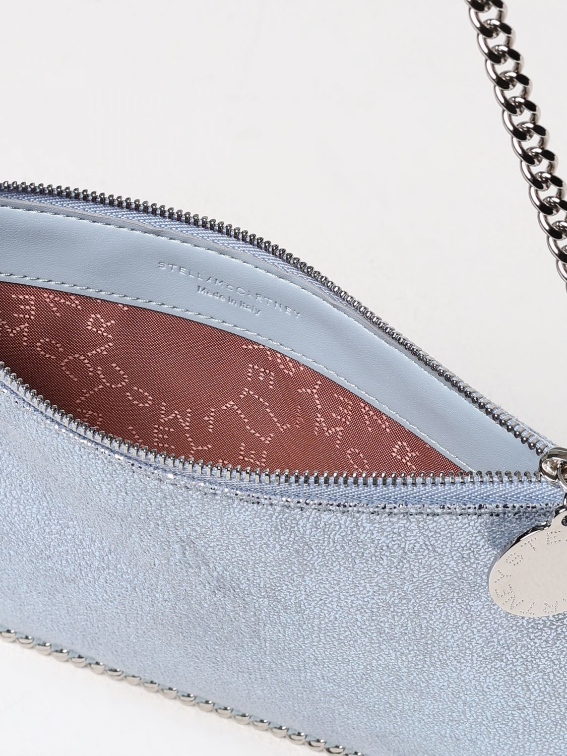 STELLA MCCARTNEY SHOULDER BAG: Shoulder bag woman Stella McCartney, Gnawed Blue - Img 4