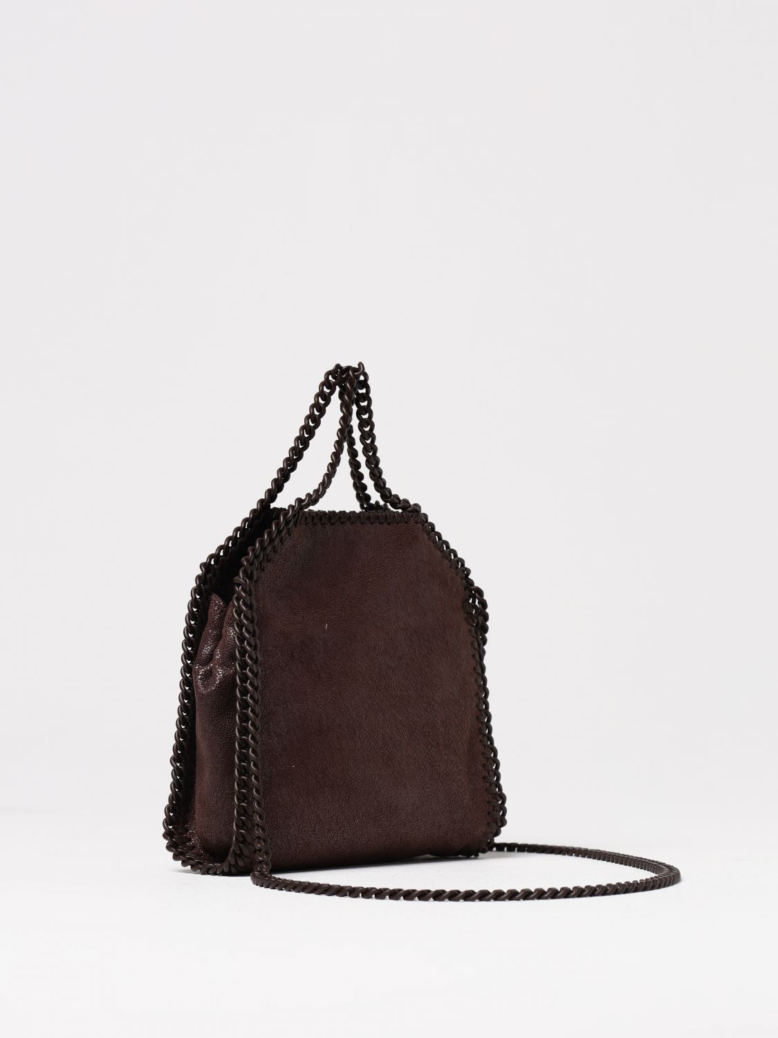 STELLA MCCARTNEY MINI BAG: Shoulder bag woman Stella McCartney, Brown - Img 3