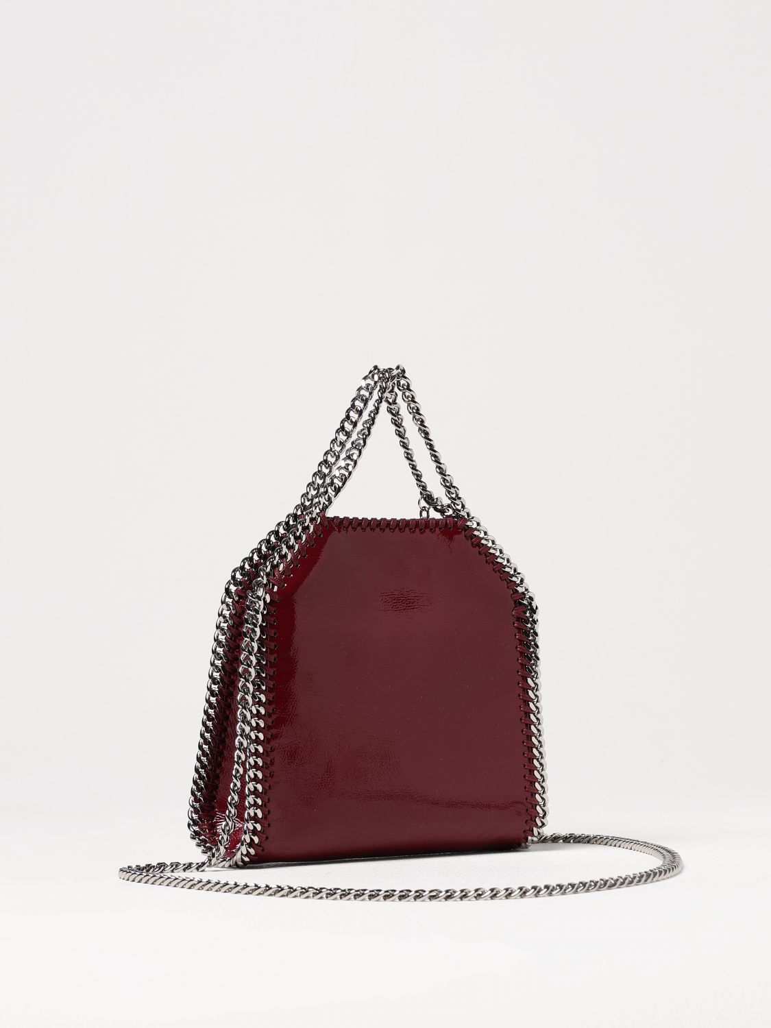 STELLA MCCARTNEY MINI BAG: Shoulder bag woman Stella McCartney, Burgundy - Img 3