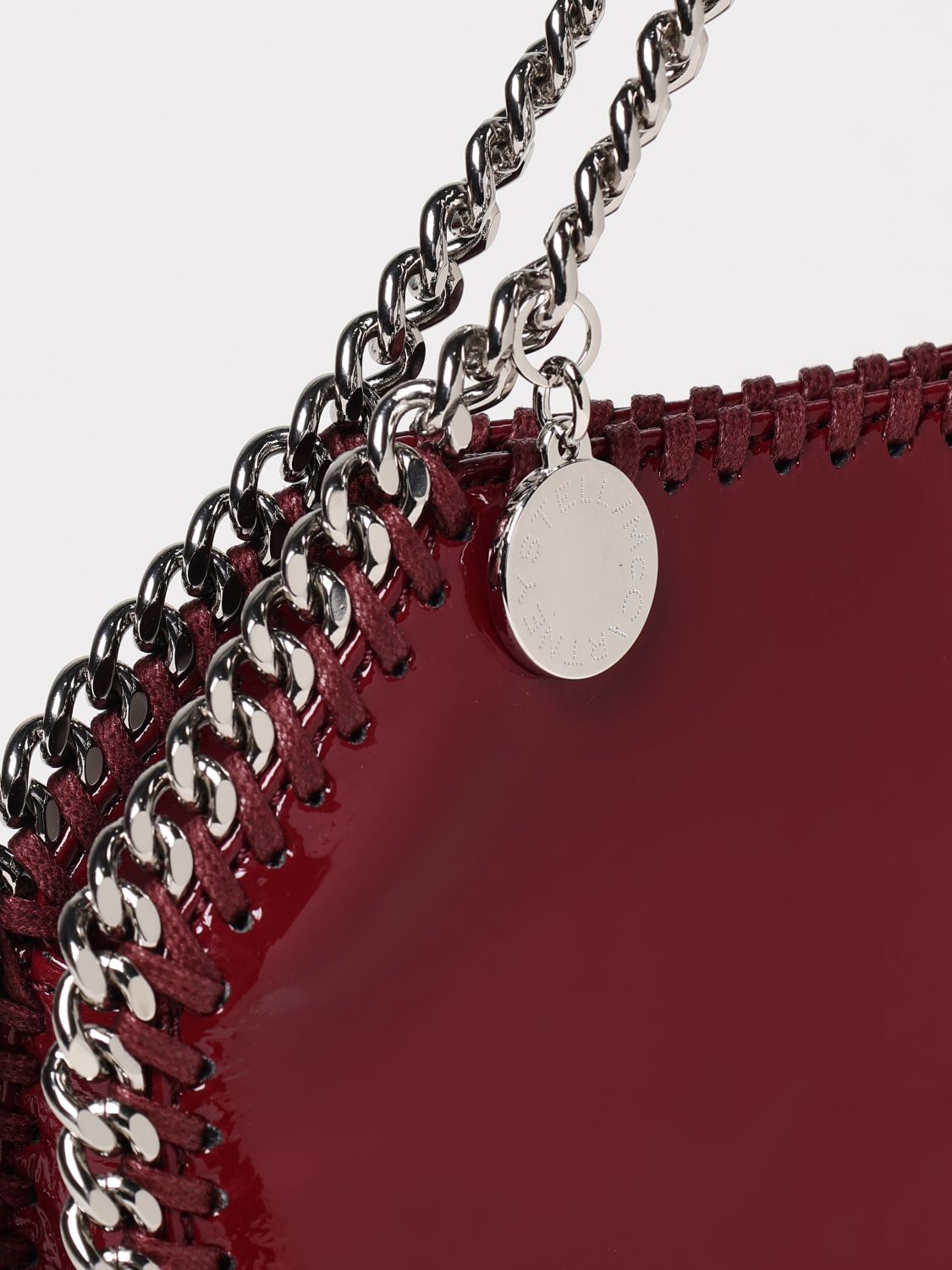 STELLA MCCARTNEY MINI BAG: Shoulder bag woman Stella McCartney, Burgundy - Img 4