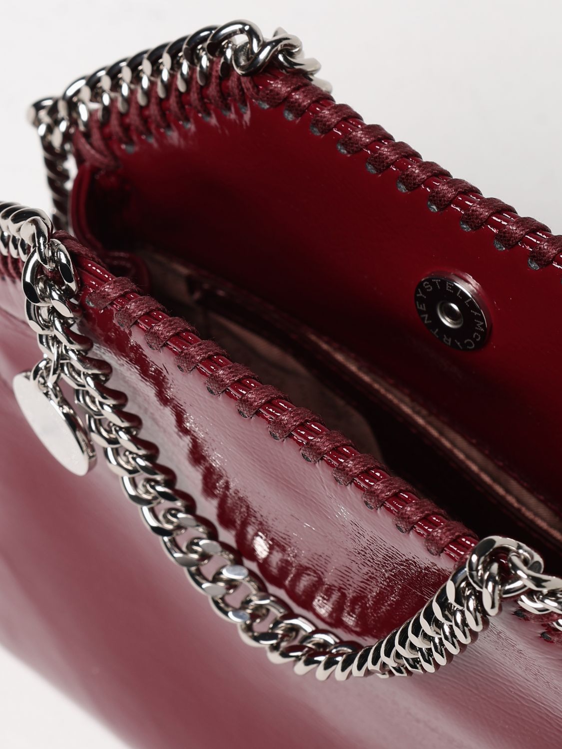 STELLA MCCARTNEY MINI BAG: Shoulder bag woman Stella McCartney, Burgundy - Img 5