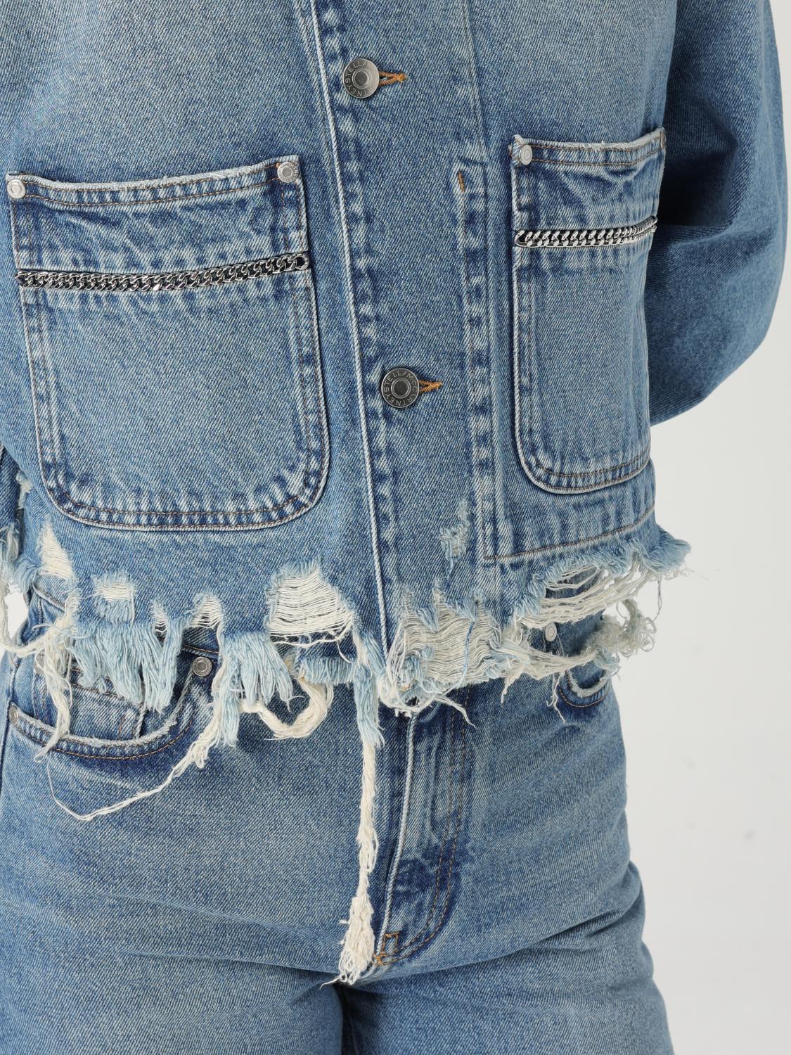 STELLA MCCARTNEY JACKET: Jacket woman Stella McCartney, Denim - Img 5