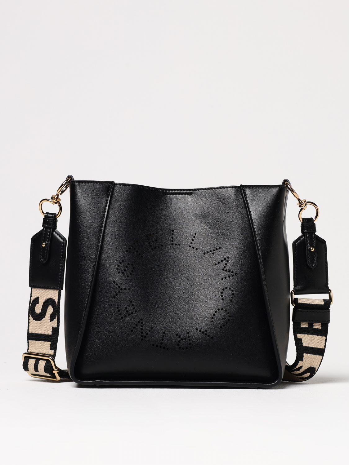 STELLA MCCARTNEY MINI BAG: Shoulder bag woman Stella McCartney, Black - Img 1