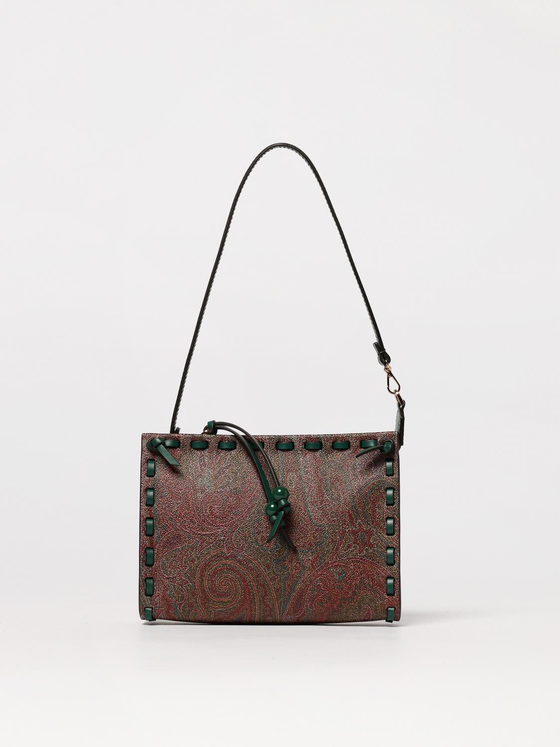 ETRO MINITASCHE: Schultertasche damen Etro, Grün - Img 1