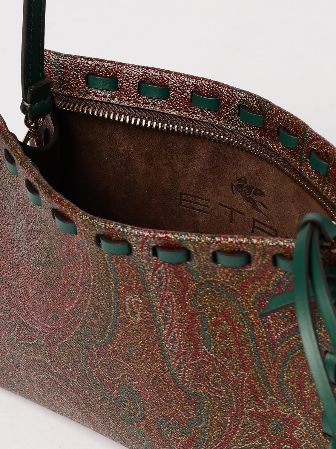ETRO MINITASCHE: Schultertasche damen Etro, Grün - Img 5