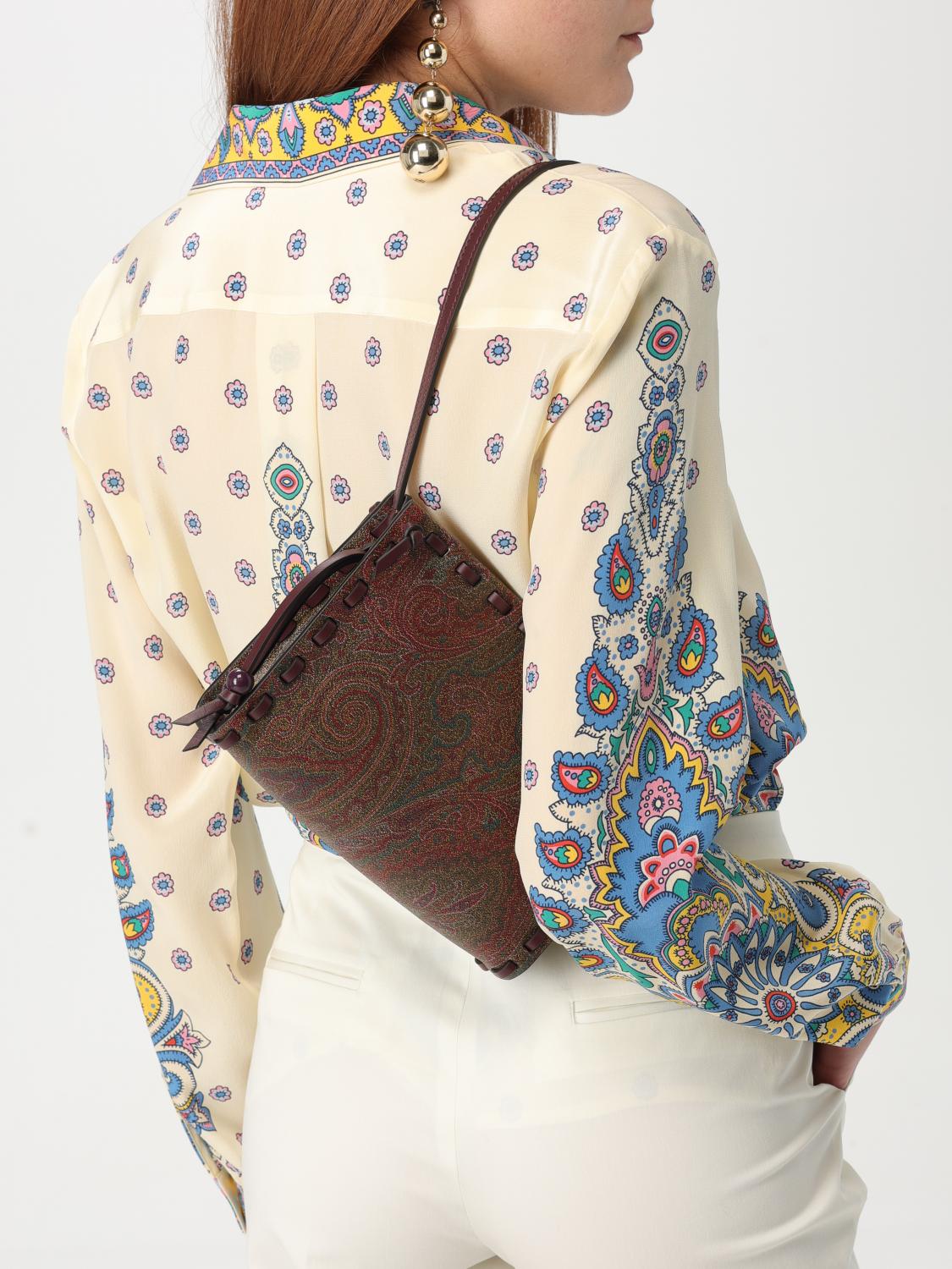 ETRO MINITASCHE: Schultertasche damen Etro, Leder - Img 2