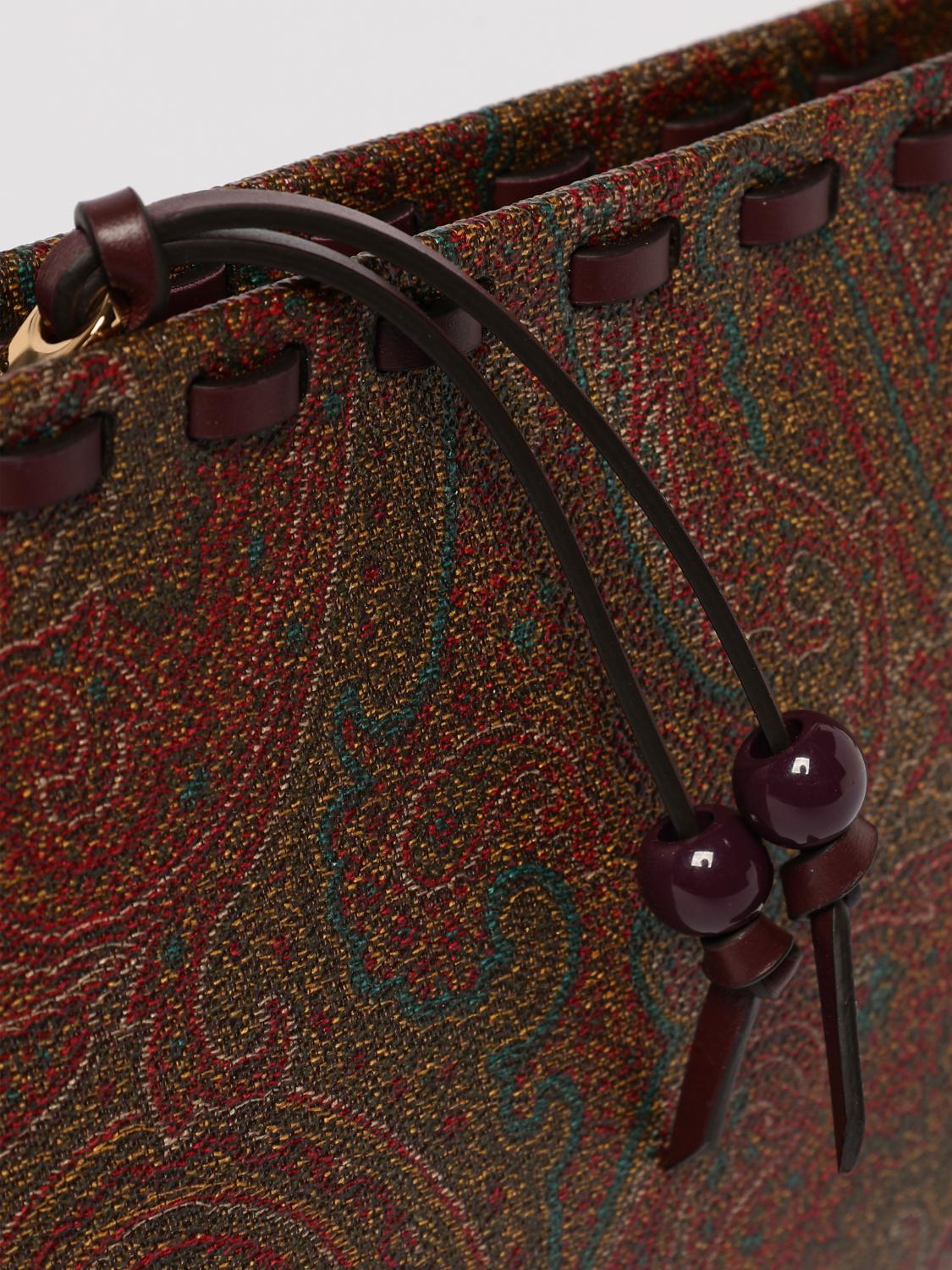 ETRO MINITASCHE: Schultertasche damen Etro, Leder - Img 4