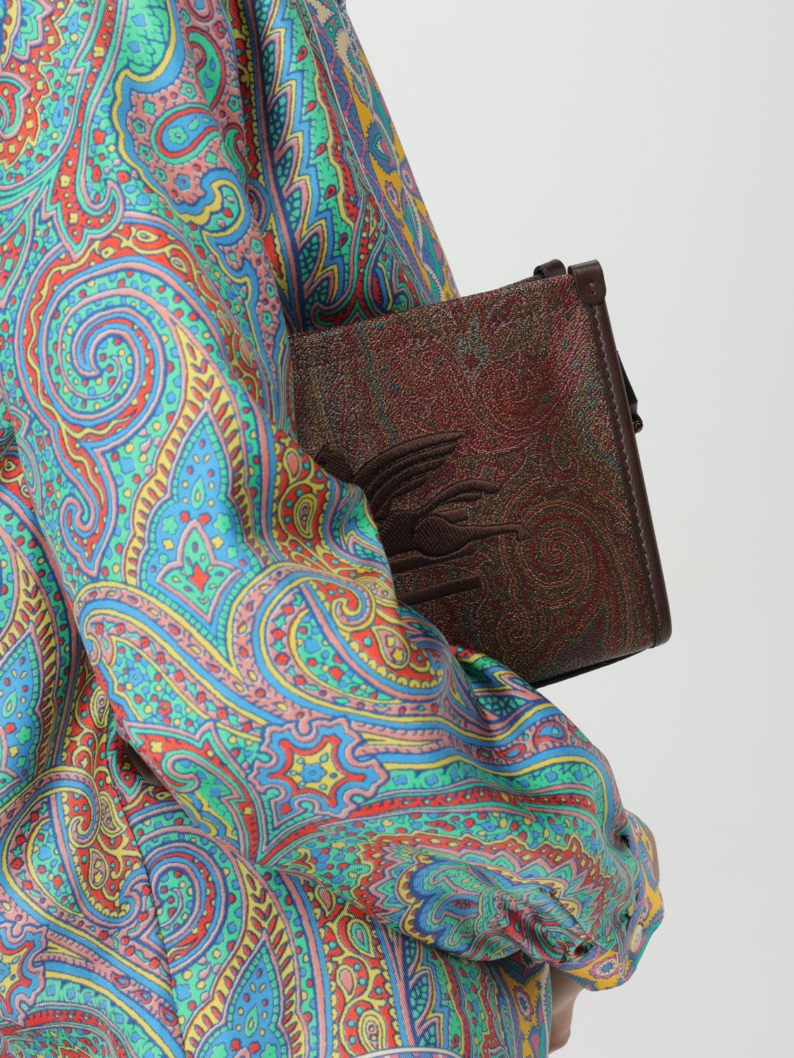 ETRO MINITASCHE: Schultertasche damen Etro, Leder - Img 2