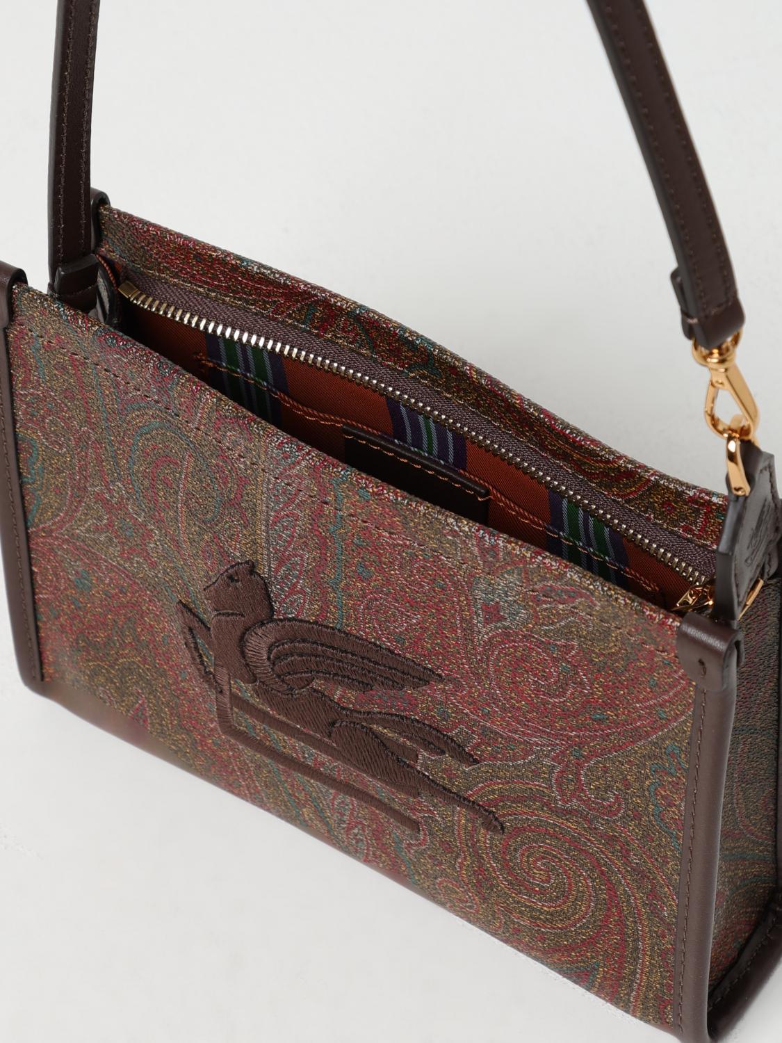 ETRO MINITASCHE: Schultertasche damen Etro, Leder - Img 5