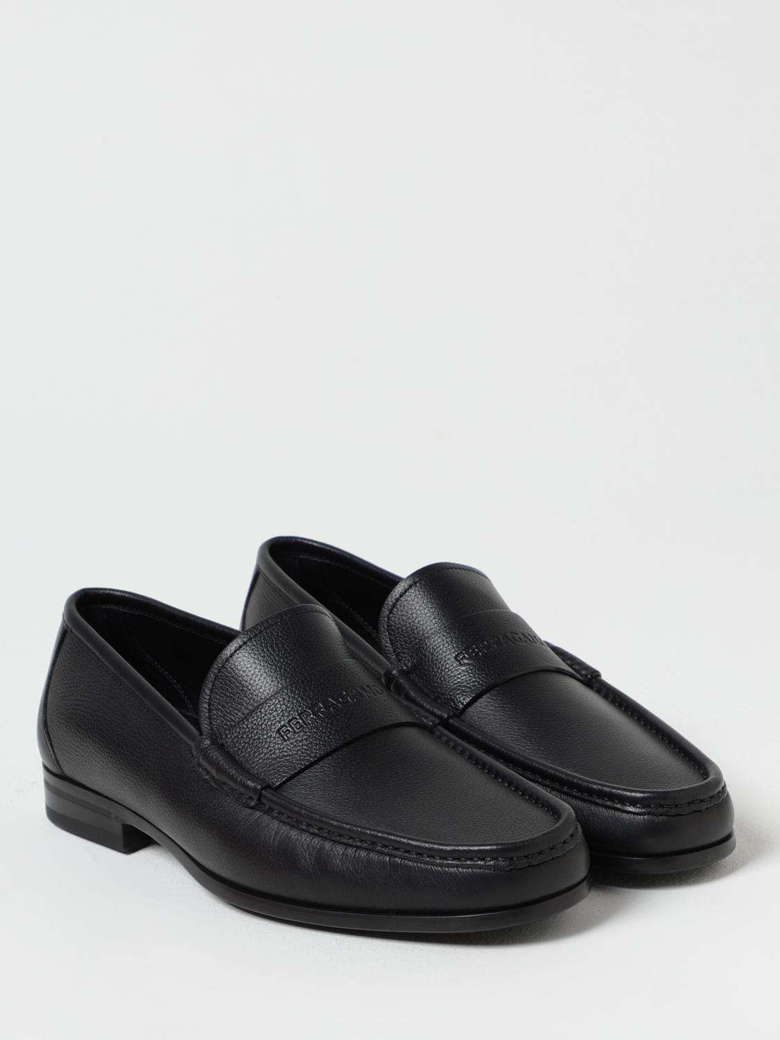 FERRAGAMO LOAFERS: Shoes men Ferragamo, Black - Img 2