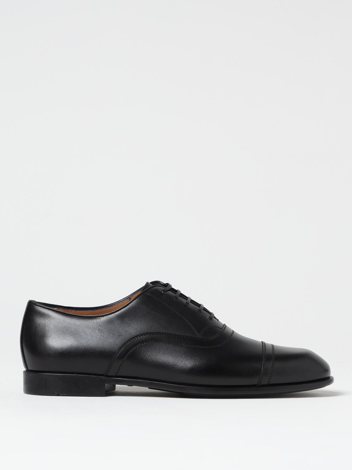 FERRAGAMO BROGUE SHOES: Shoes men Ferragamo, Black - Img 1