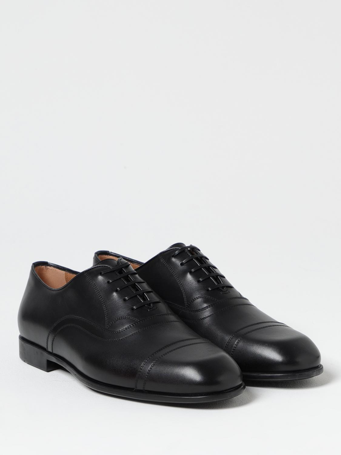 FERRAGAMO BROGUE SHOES: Shoes men Ferragamo, Black - Img 2