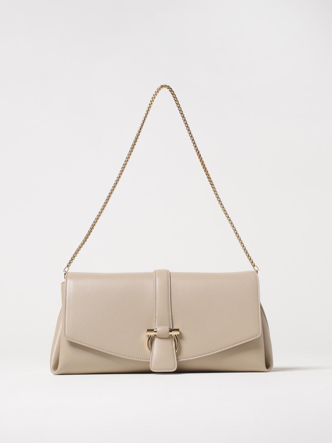 FERRAGAMO SHOULDER BAG: Shoulder bag woman Ferragamo, Beige - Img 1