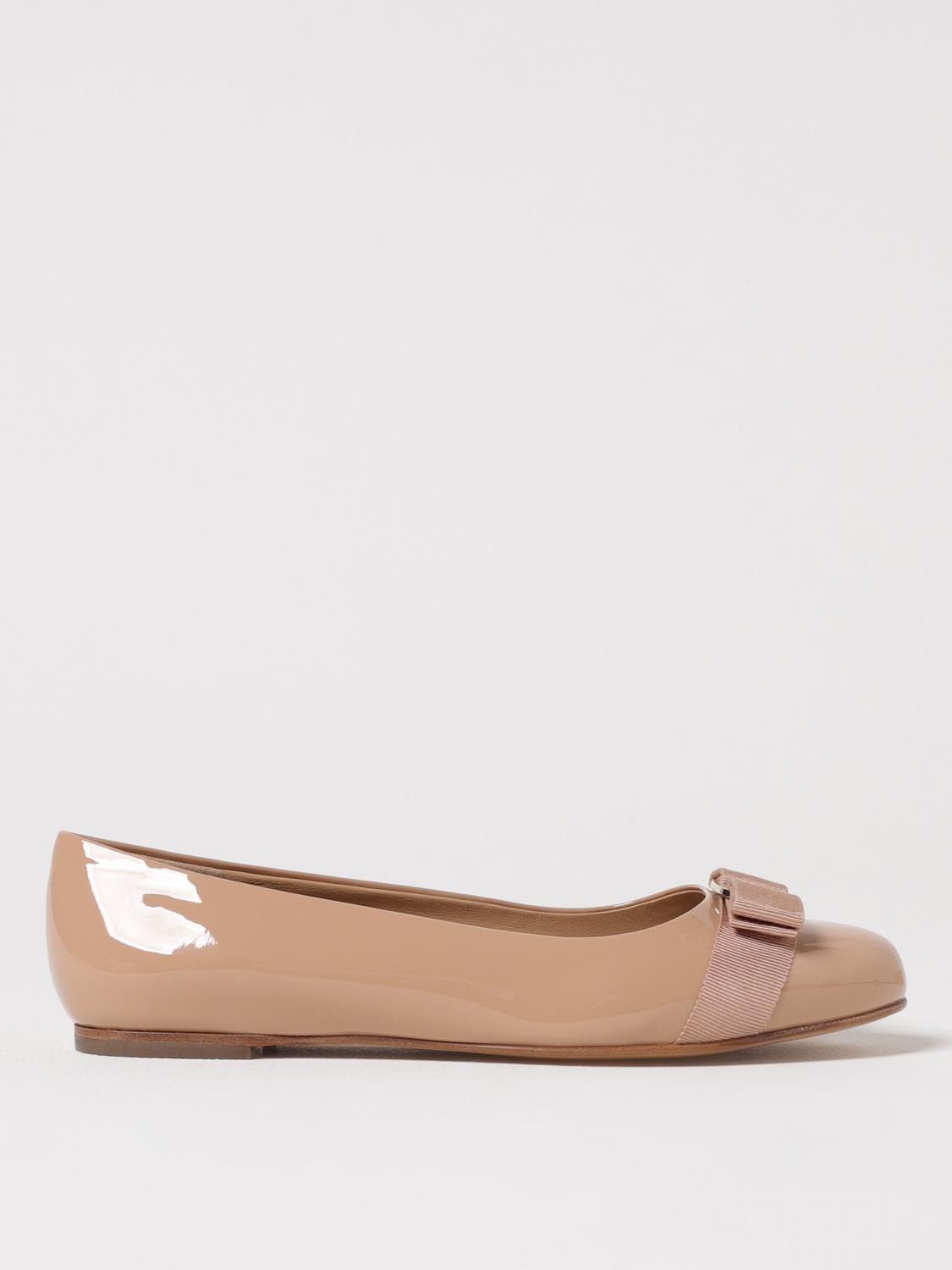 FERRAGAMO BALLET FLATS: Shoes woman Ferragamo, Blush Pink - Img 1