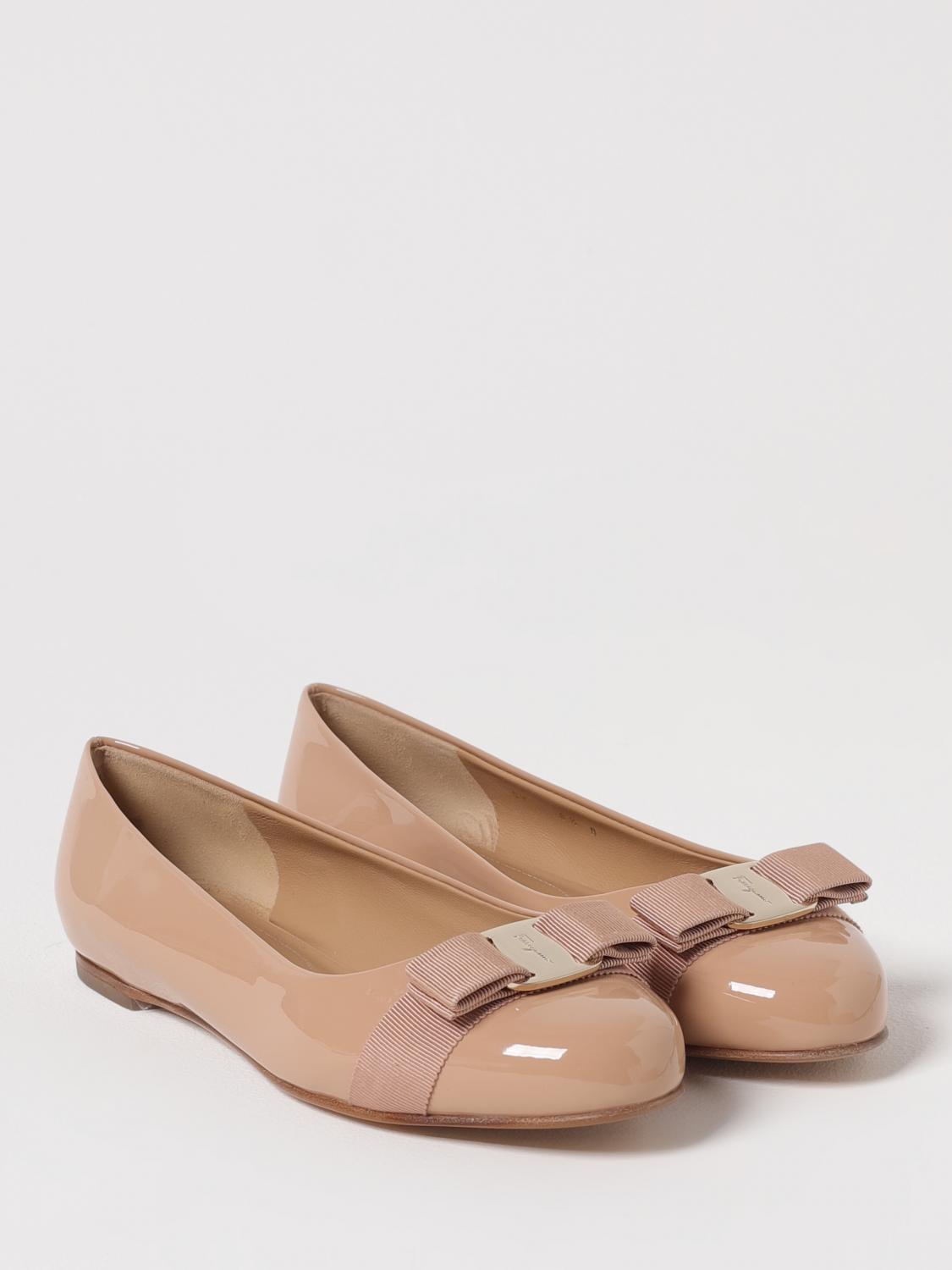 FERRAGAMO BALLET FLATS: Shoes woman Ferragamo, Blush Pink - Img 2