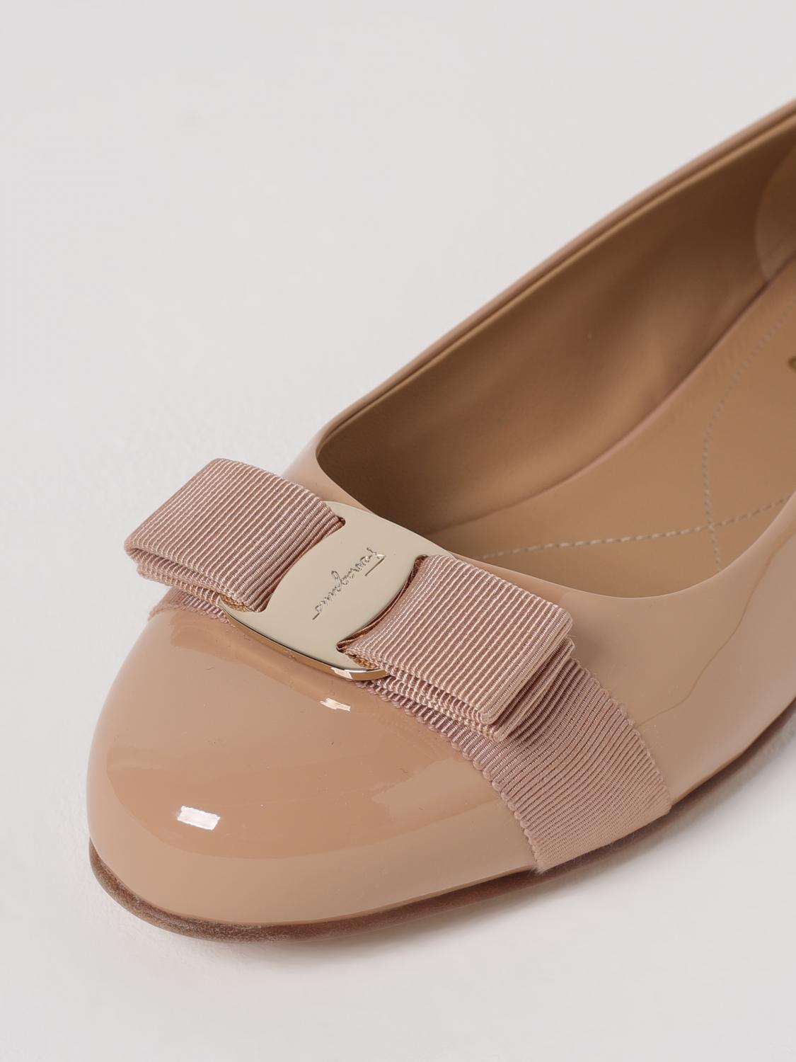 FERRAGAMO BALLET FLATS: Shoes woman Ferragamo, Blush Pink - Img 4