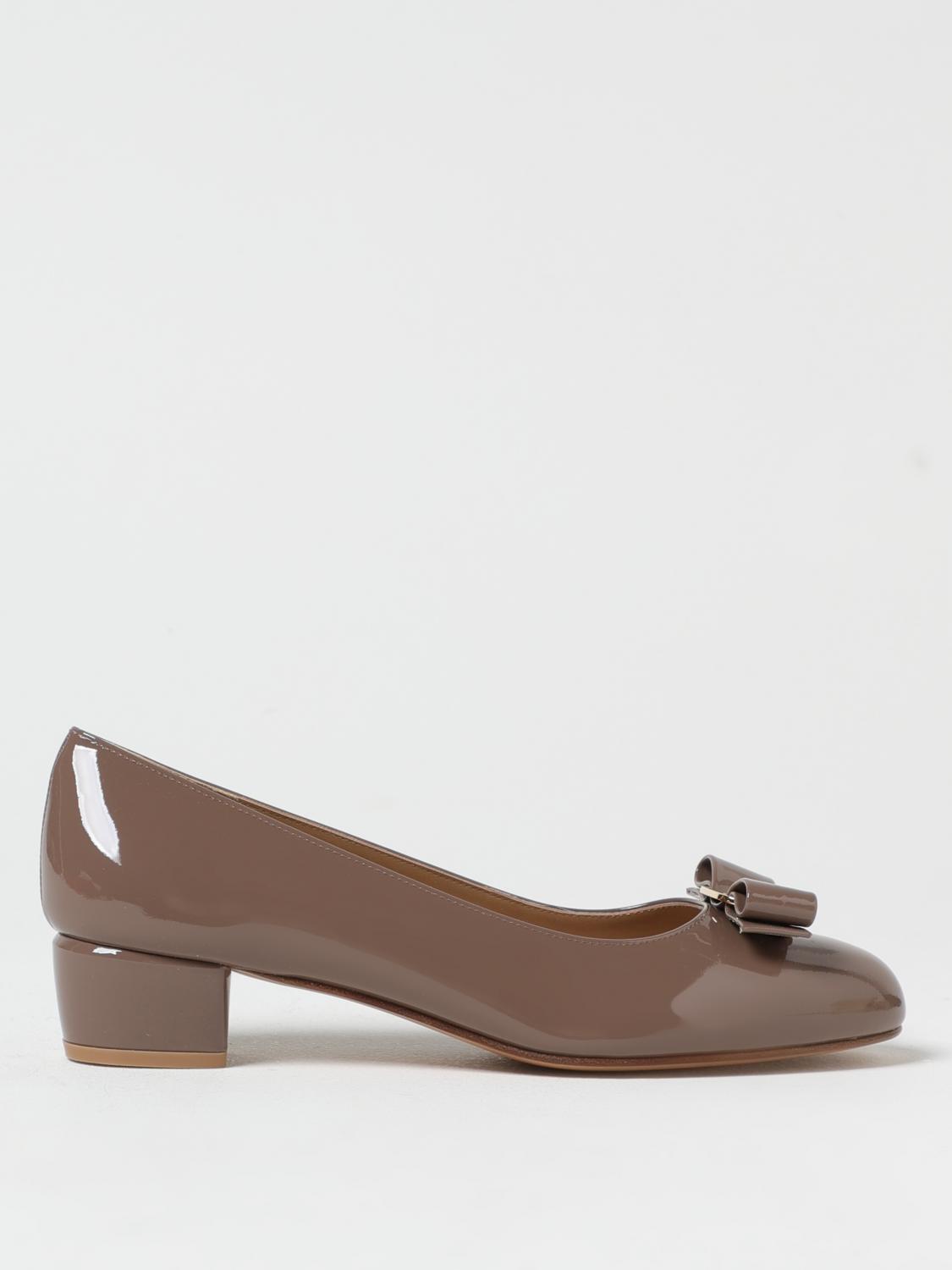 FERRAGAMO PUMPS: Shoes woman Ferragamo, Dark - Img 1