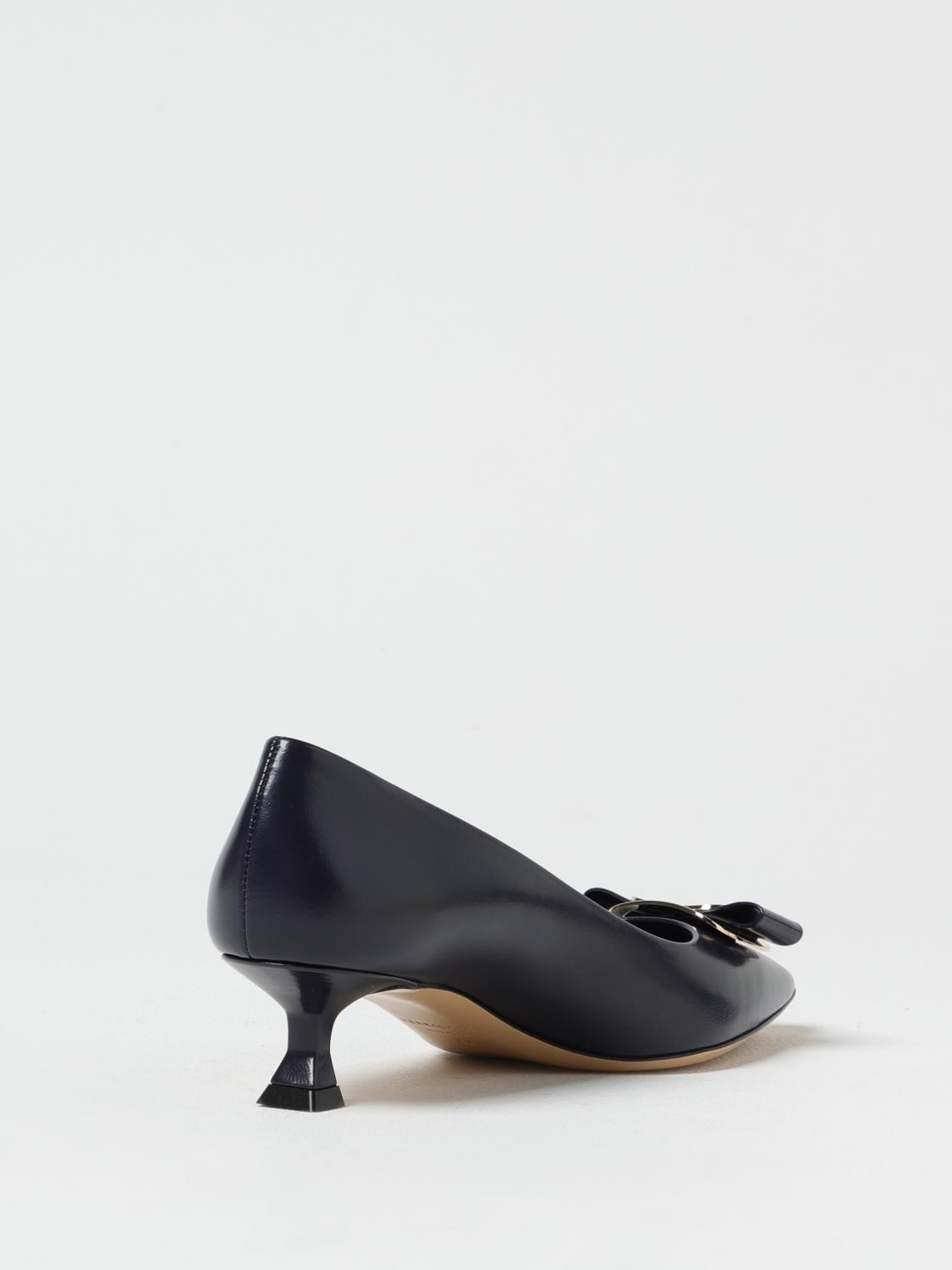 FERRAGAMO PUMPS: Shoes woman Ferragamo, Navy - Img 3