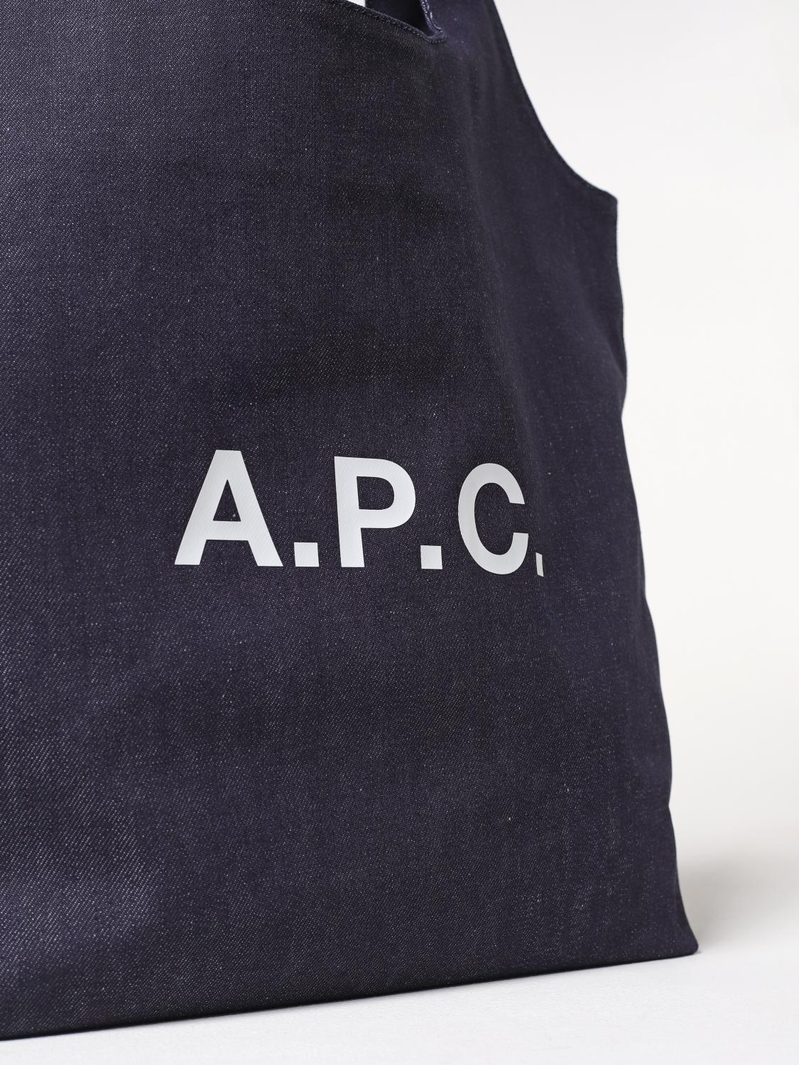 A.P.C. 托特包: 肩包 女士 A.P.C., 蓝色 - Img 3