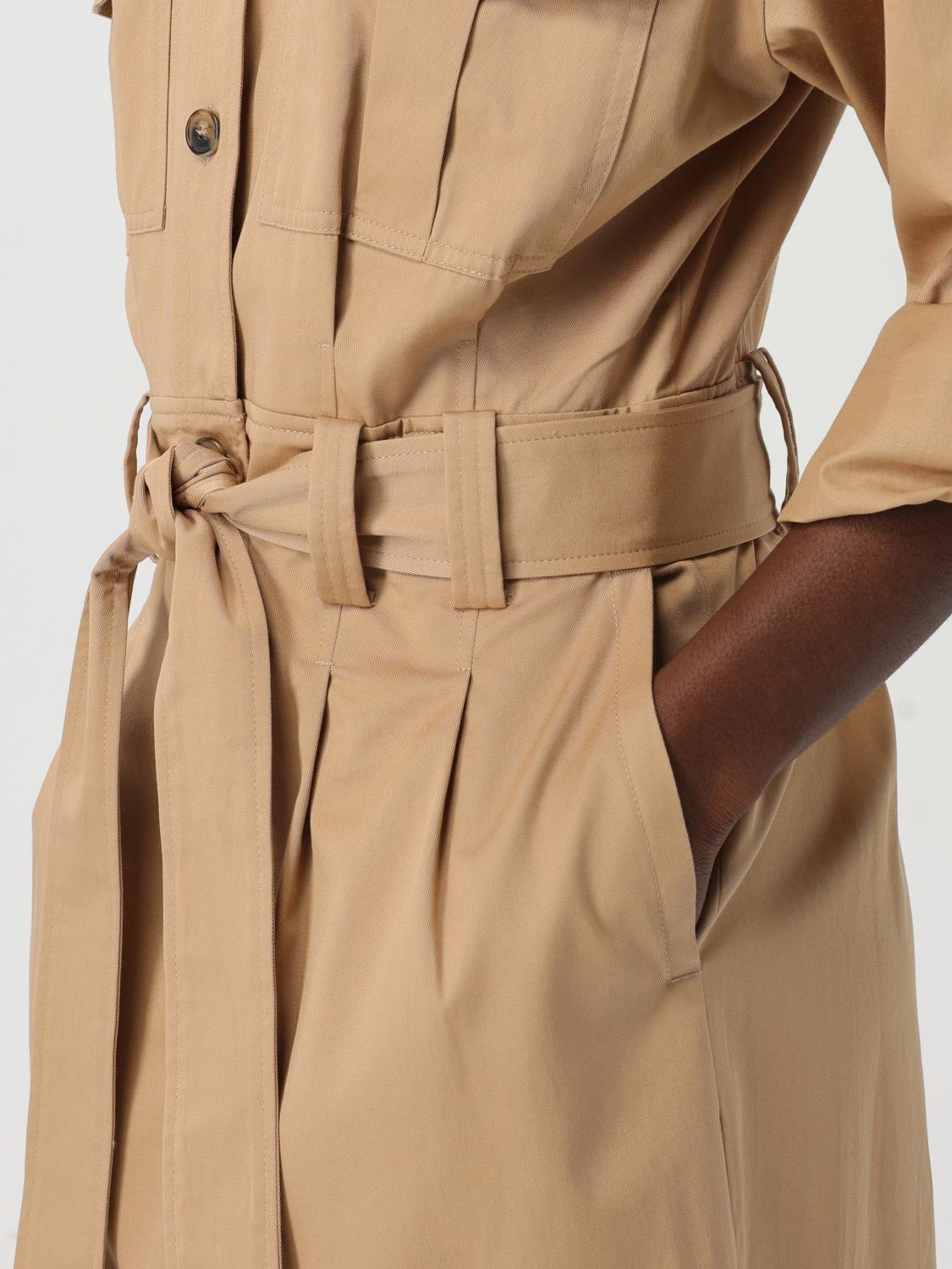 A.P.C. DRESS: Dress woman A.P.C., Beige - Img 4