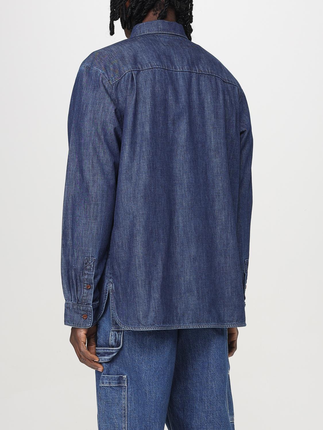 A.P.C. CHEMISE: Chemise homme A.P.C., Bleu - Img 3