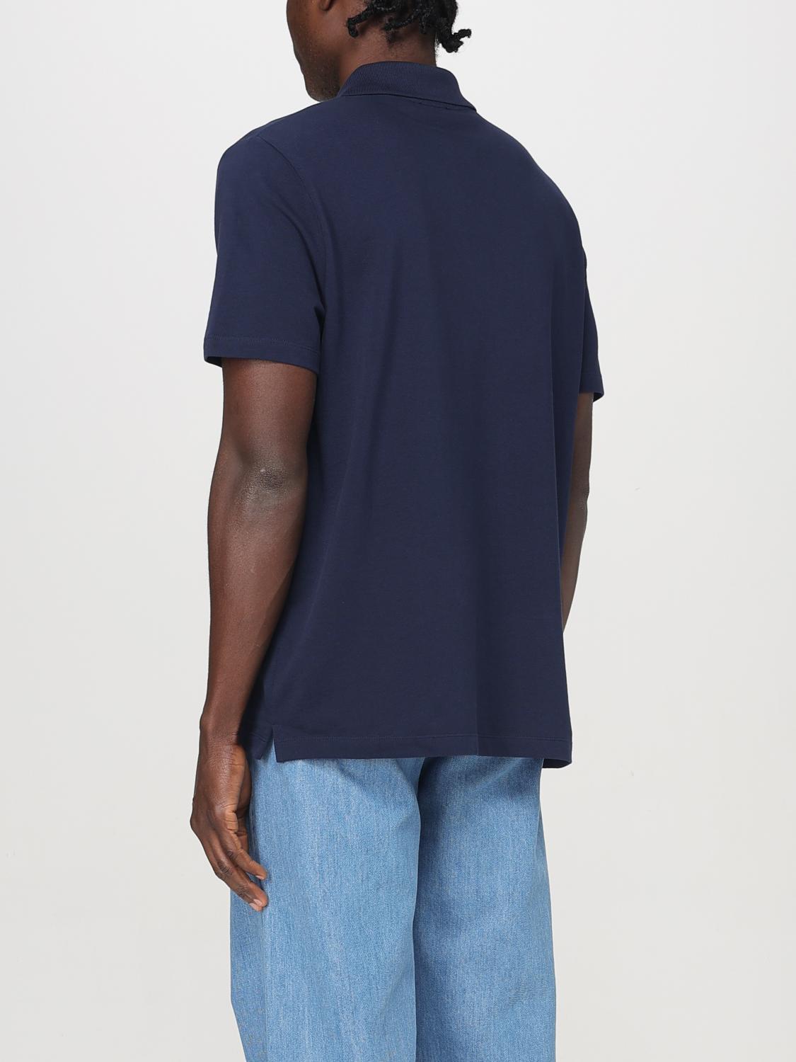 A.P.C. POLO SHIRT: Polo shirt men A.P.C., Blue - Img 2