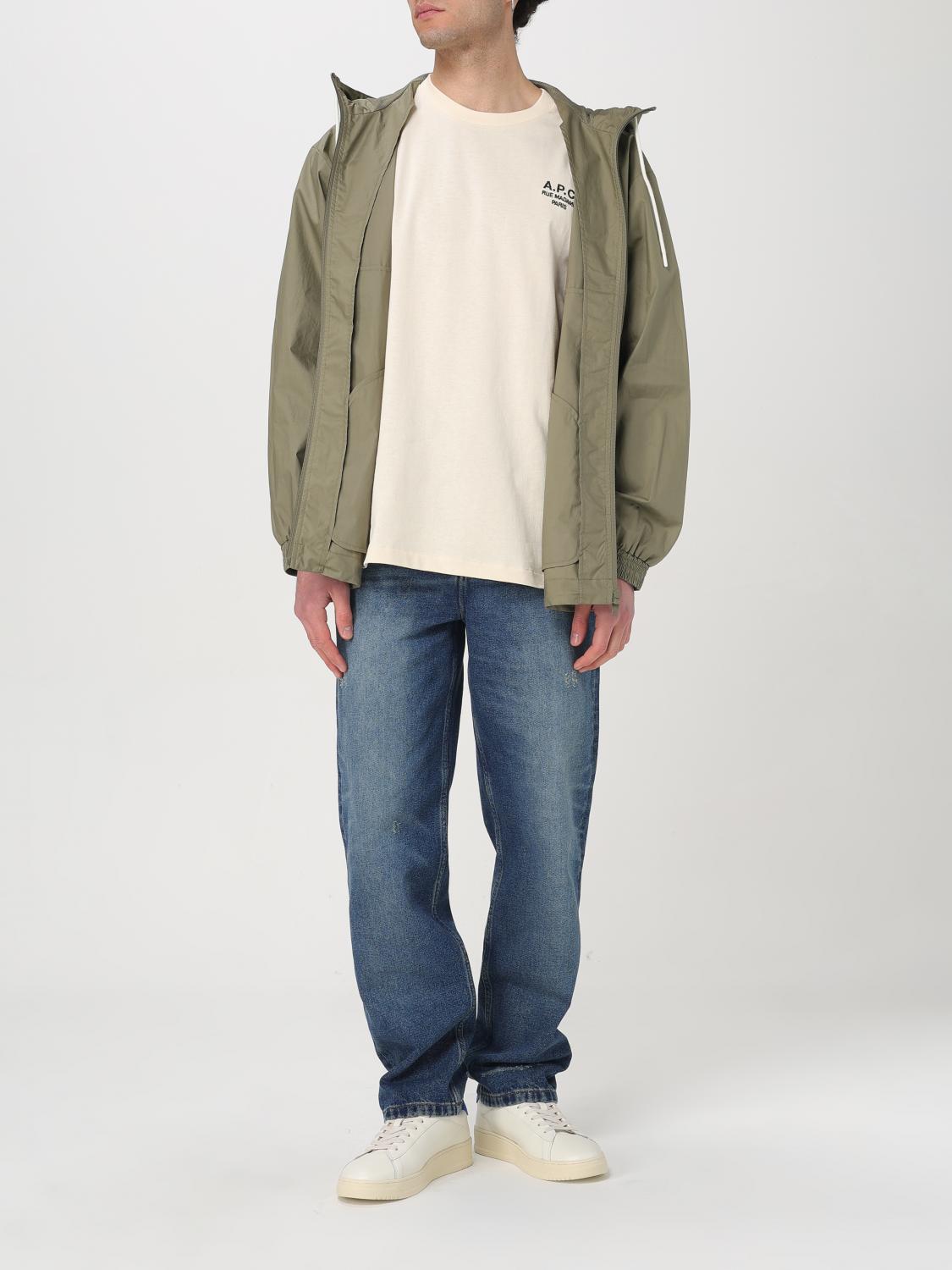 A.P.C. T-SHIRT: T-shirt men A.P.C., Beige - Img 2