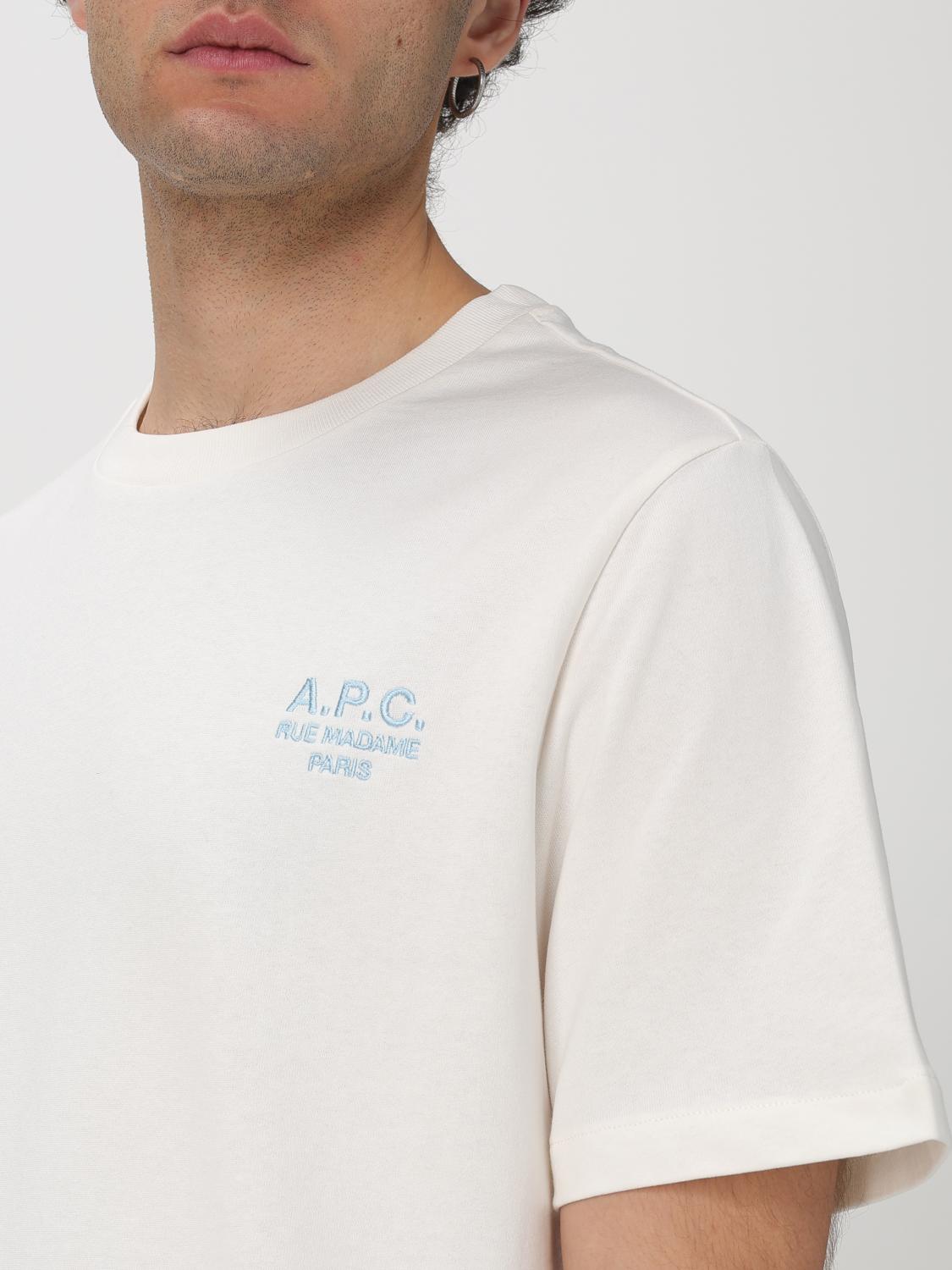 A.P.C. T-SHIRT: T-shirt men A.P.C., White 1 - Img 3