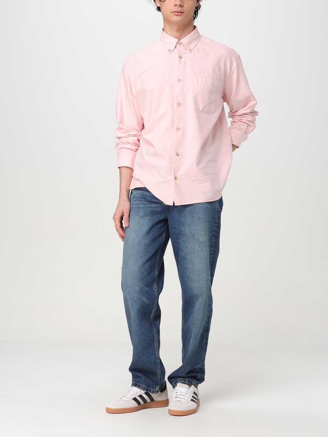A.P.C. CAMISA: Camisa hombre A.P.C., Rosa - Img 2