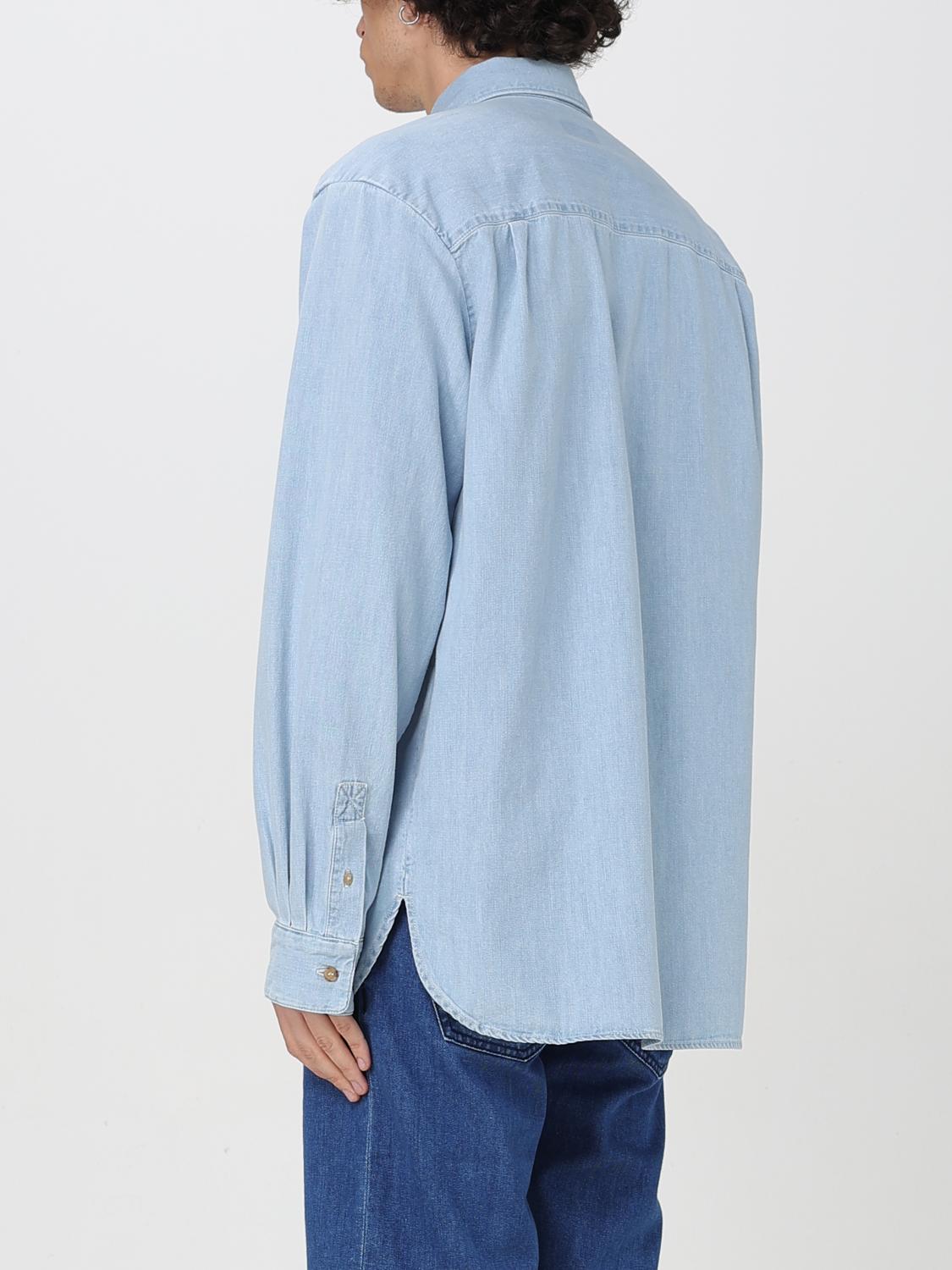 A.P.C. 衬衫: 衬衫 男士 A.P.C., 浅蓝色 - Img 2