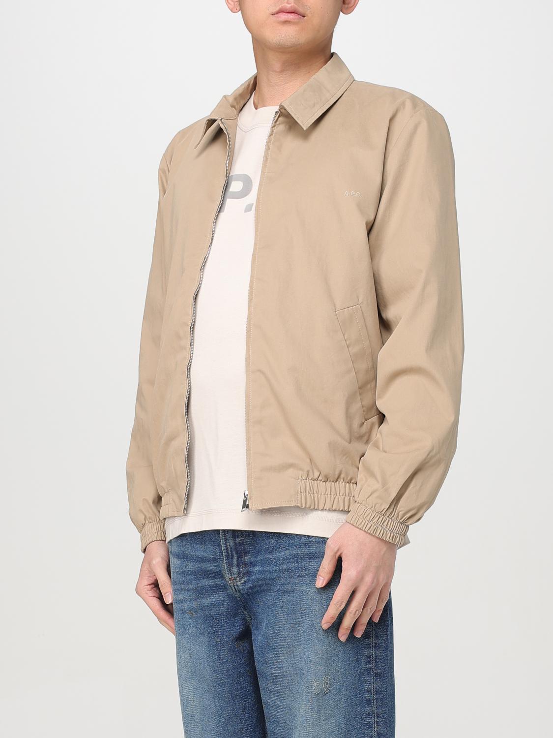 A.P.C. GIACCA: Giacca uomo a.p.c., Beige - Img 4