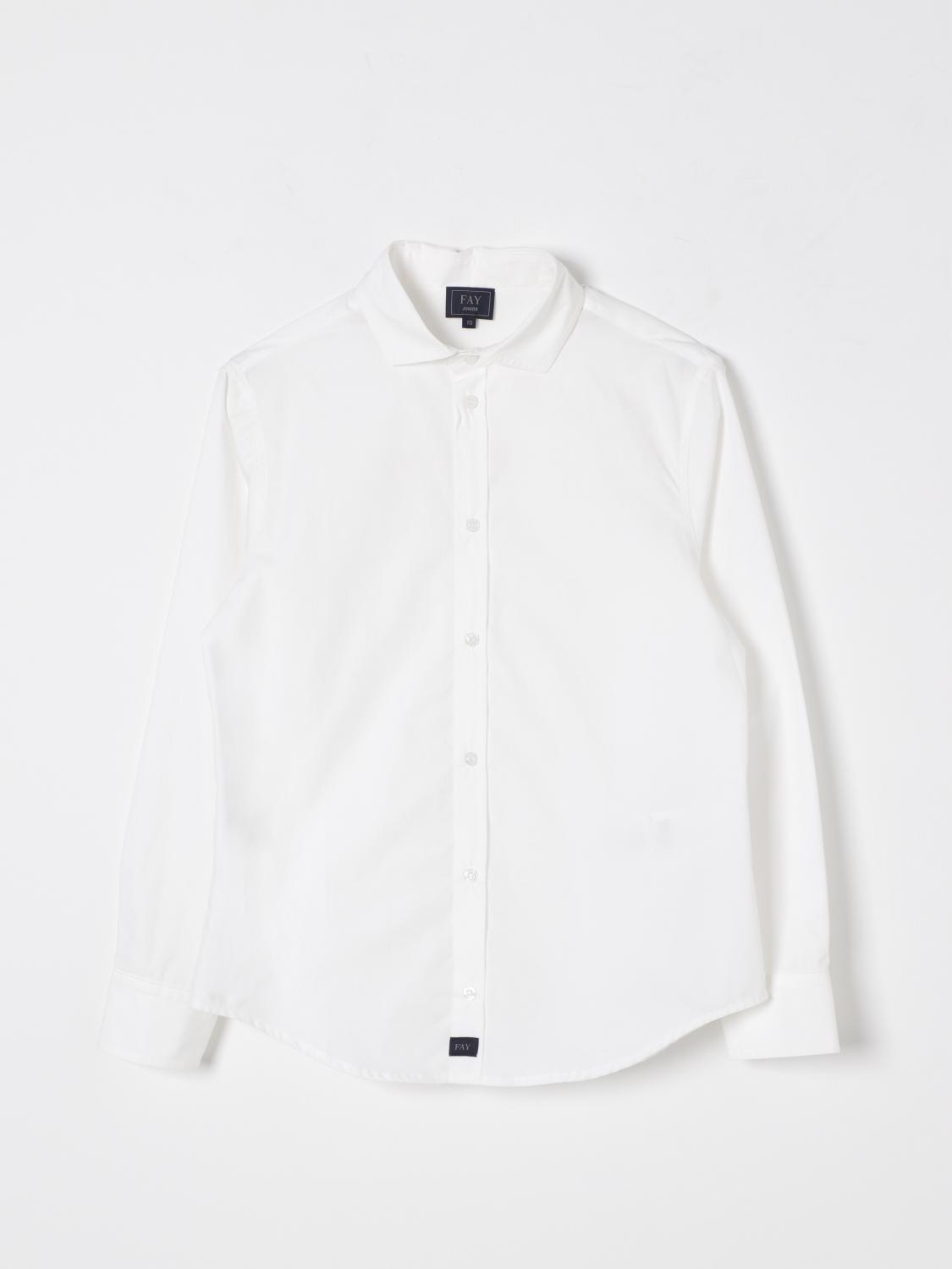 FAY JUNIOR CAMISA: Camisa niños Fay Junior, Marfil - Img 1