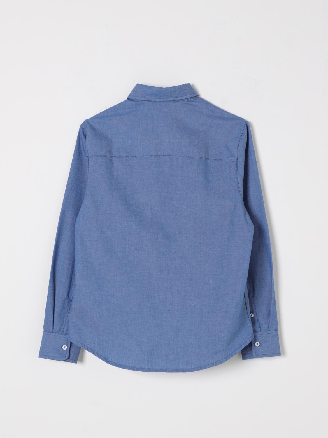 FAY JUNIOR SHIRT: Shirt kids Fay Junior, Denim - Img 2