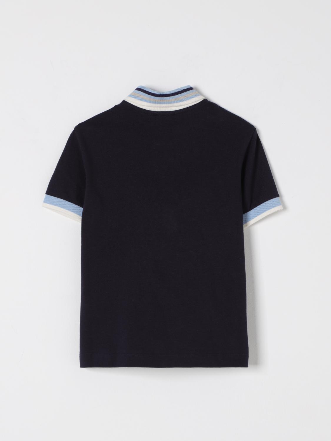 FAY JUNIOR POLO SHIRT: Polo shirt kids Fay Junior, Blue - Img 2