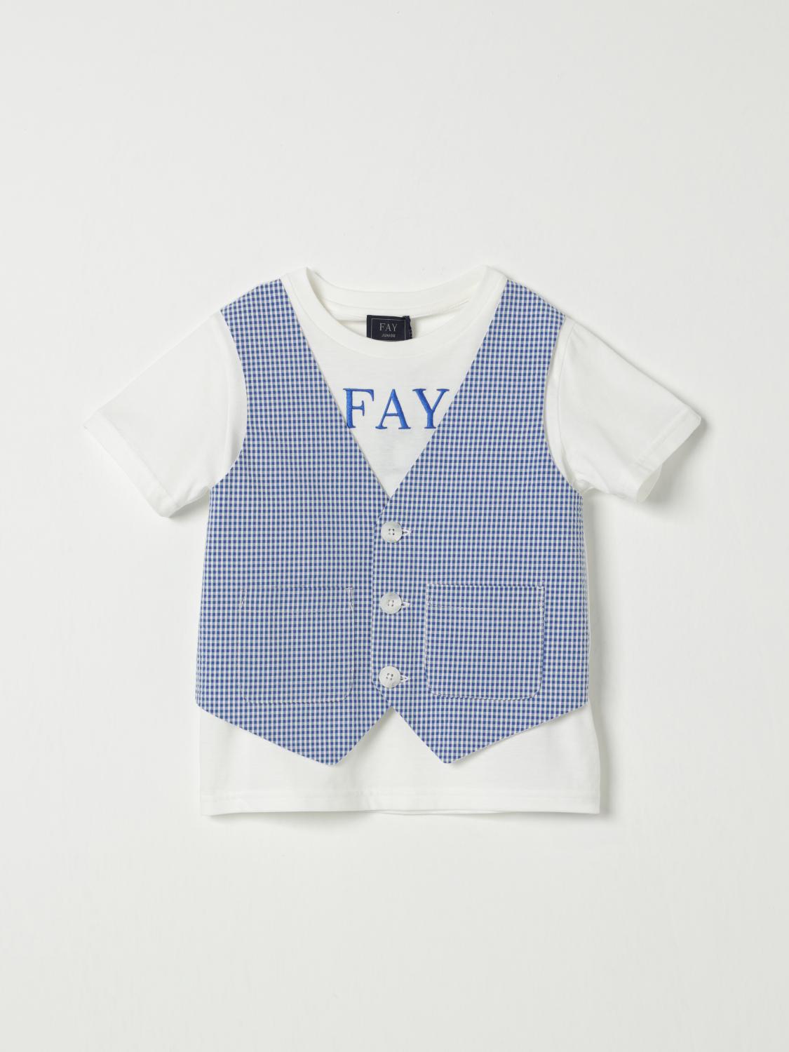 FAY JUNIOR CAMISETA: Camiseta niños Fay Junior, Marfil - Img 1