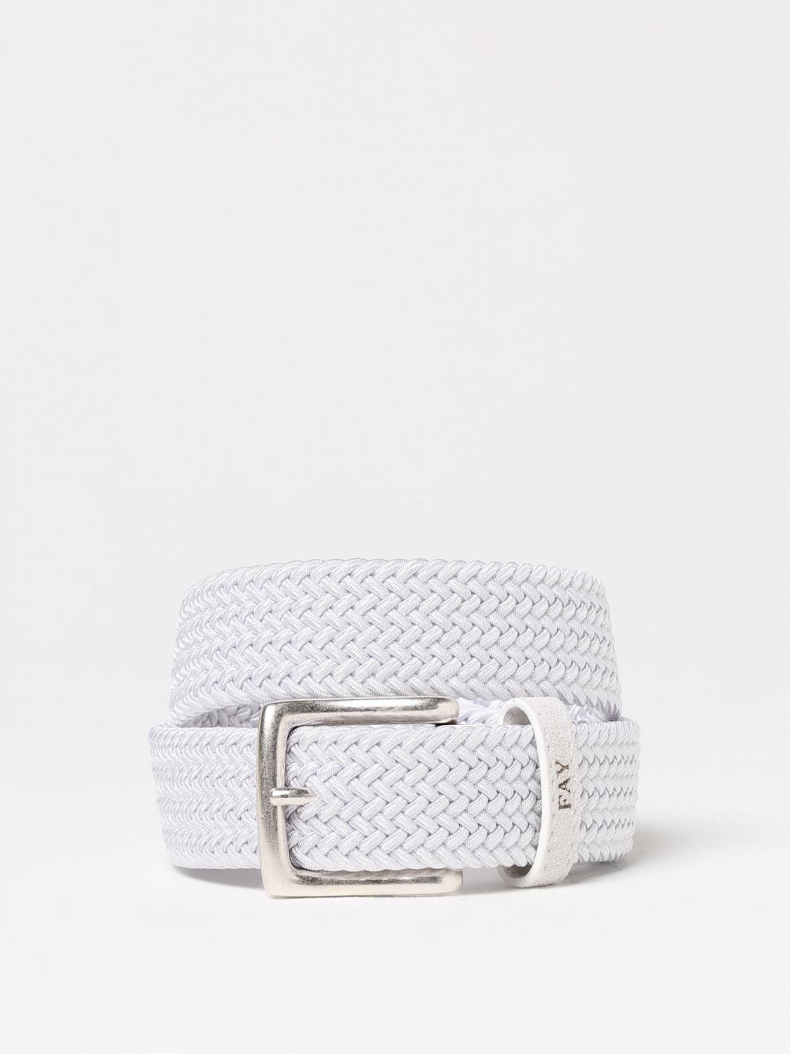 FAY JUNIOR CEINTURE: Ceinture enfant Fay Junior, Blanc - Img 1